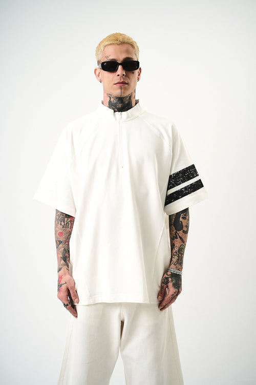 84 Zone Oversized T-Shirt Ecru