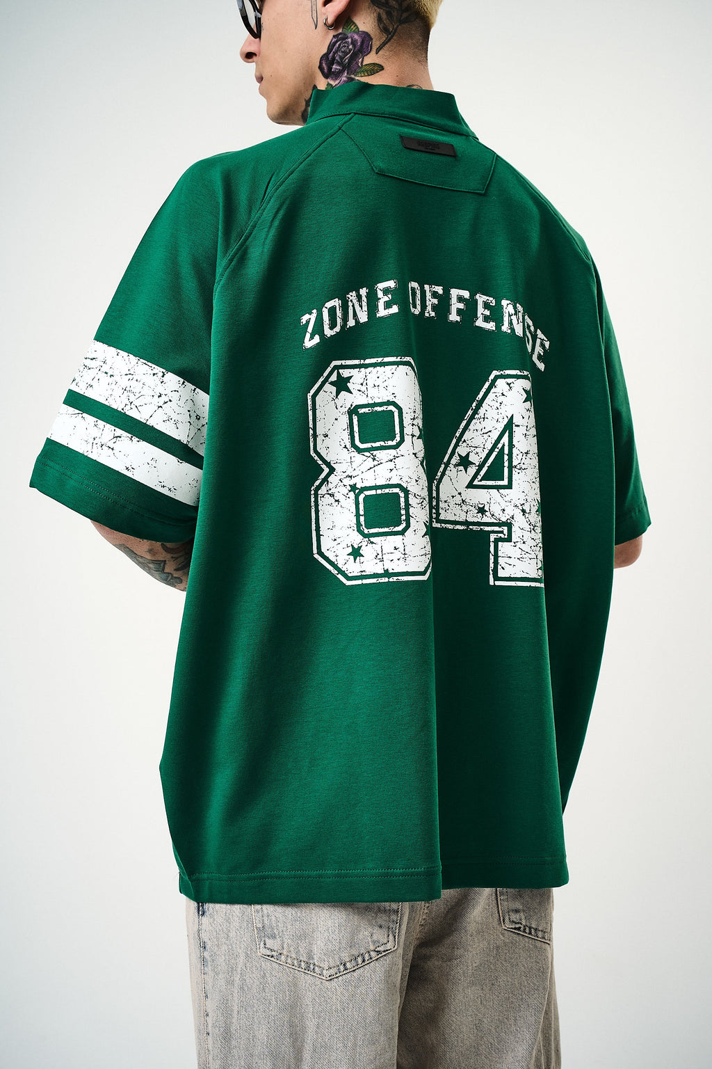 84 Zone Oversized T-Shirt Dark Teal