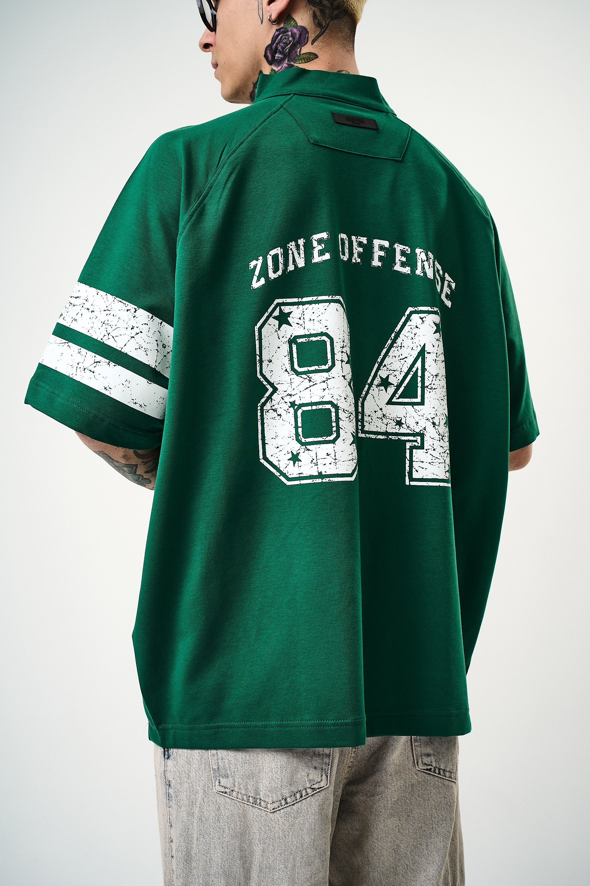 84 Zone Oversized T-Shirt Dark Teal