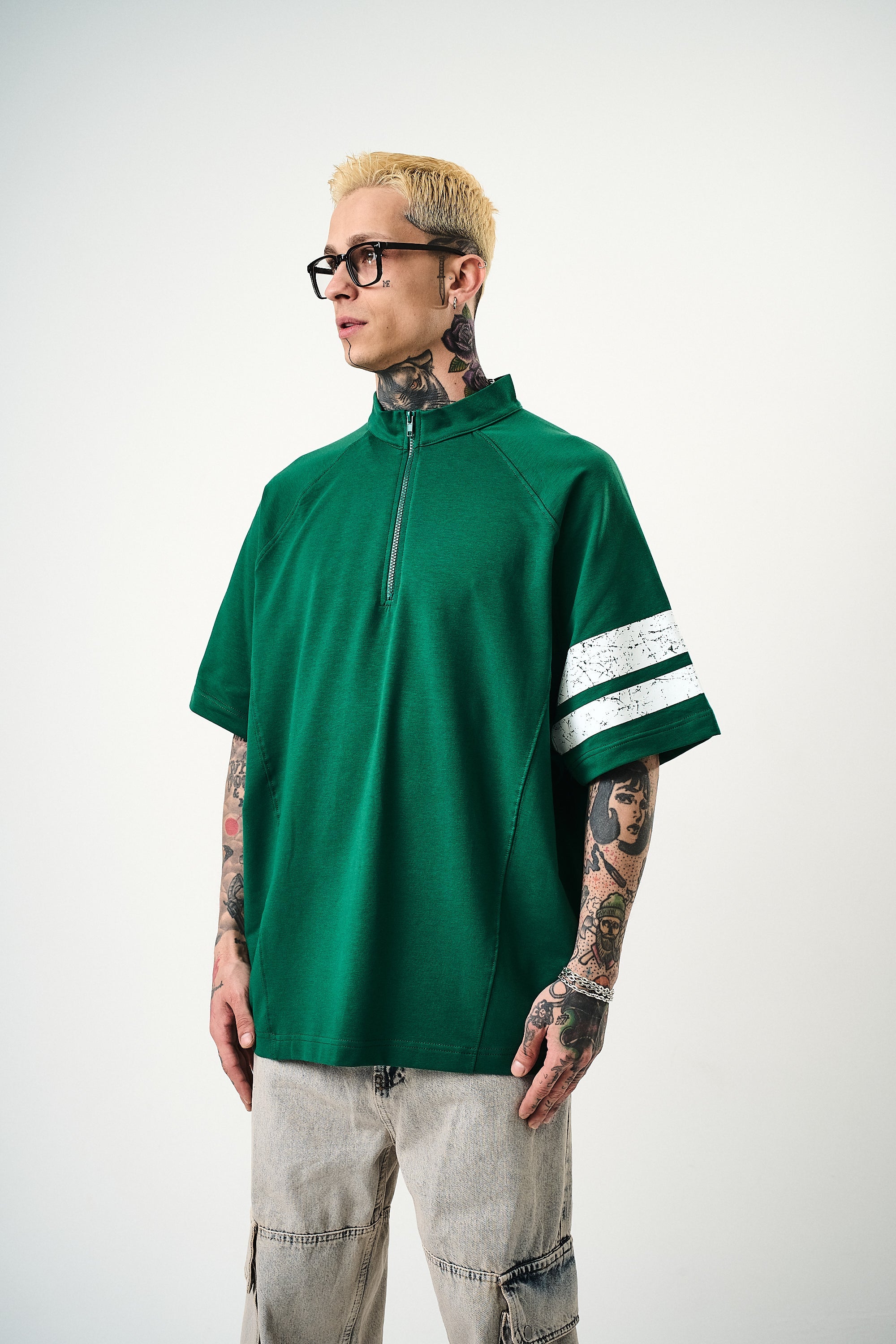84 Zone Oversized T-Shirt Dark Teal