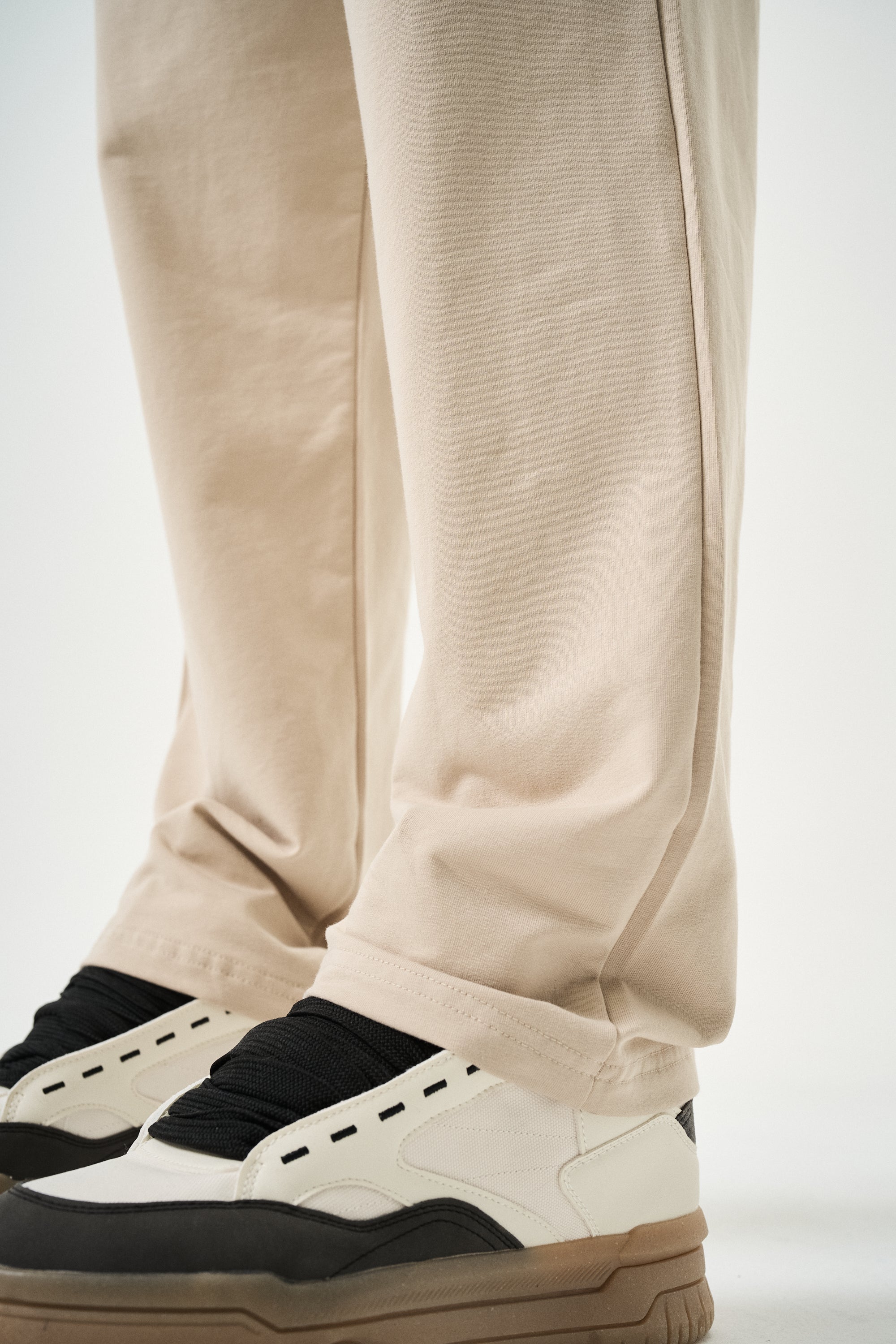 Basic Baggy Sweatpant Beige