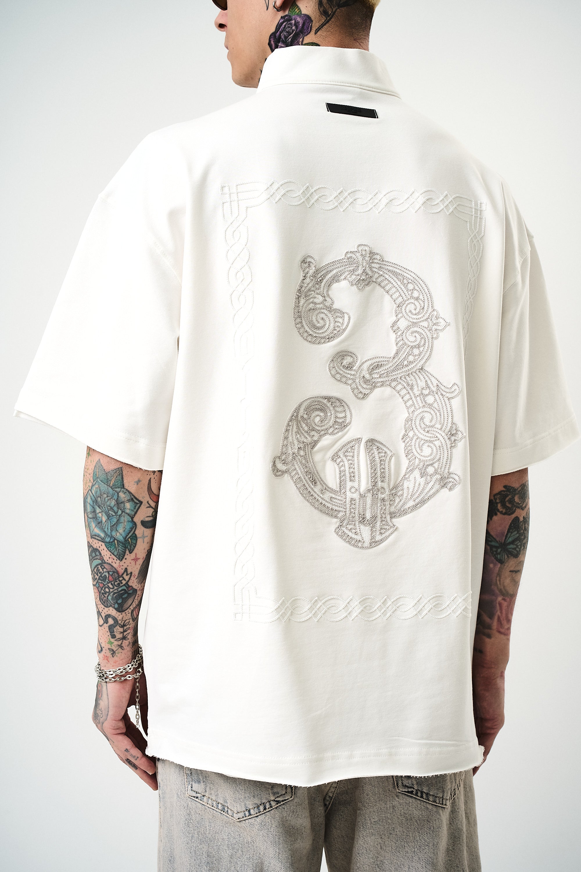 3 Oversized T-Shirt Ecru