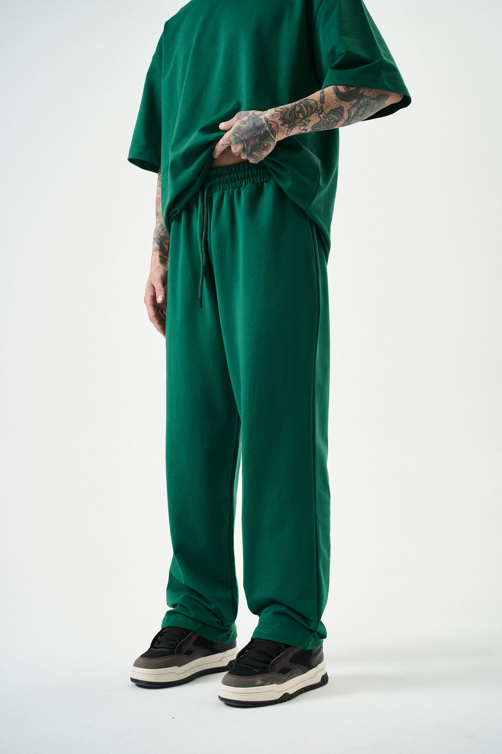 Basic Baggy Sweatpant Dark Teal