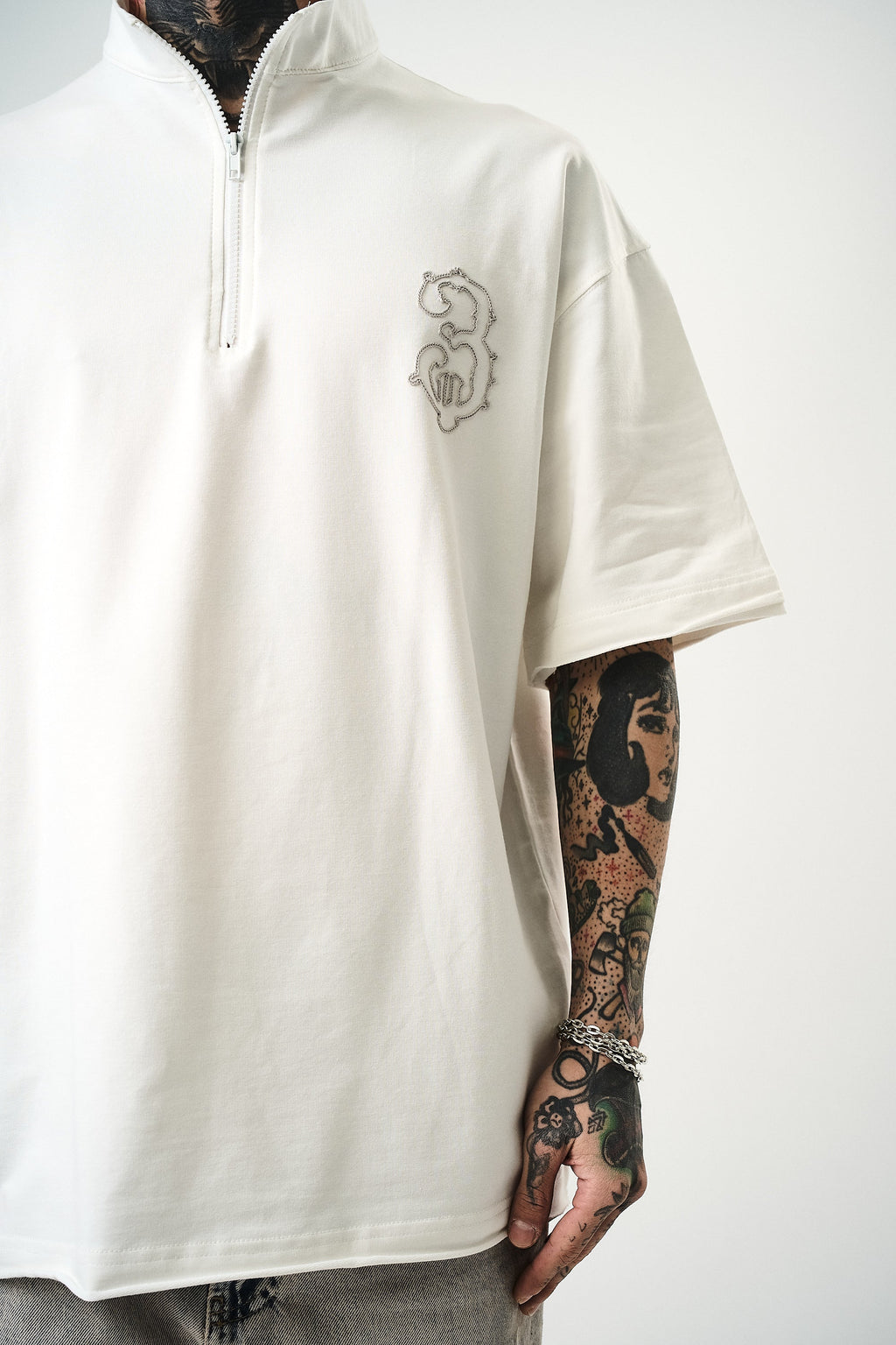3 Oversized T-Shirt Ecru