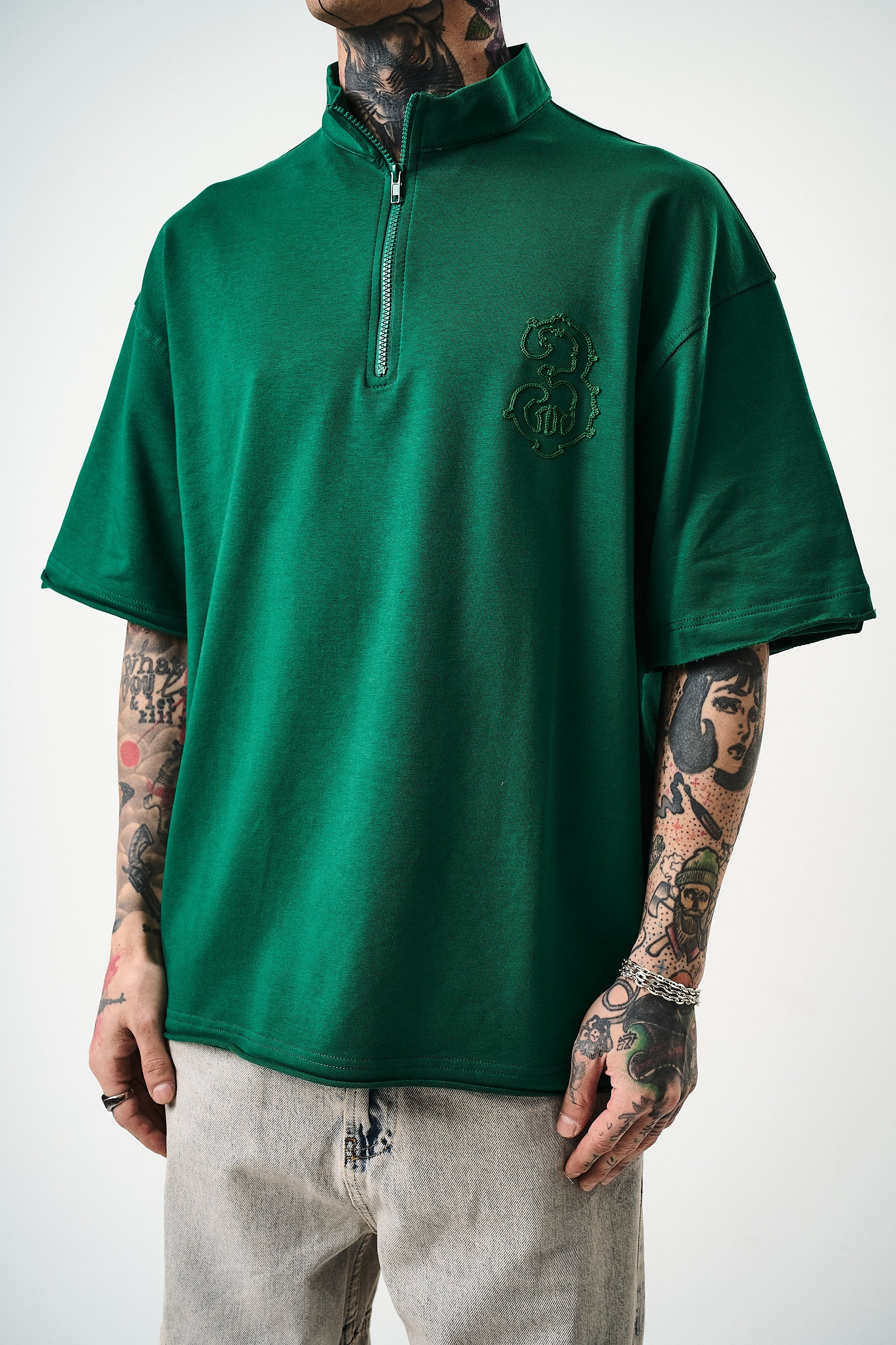 3 Oversized T-Shirt Dark Teal
