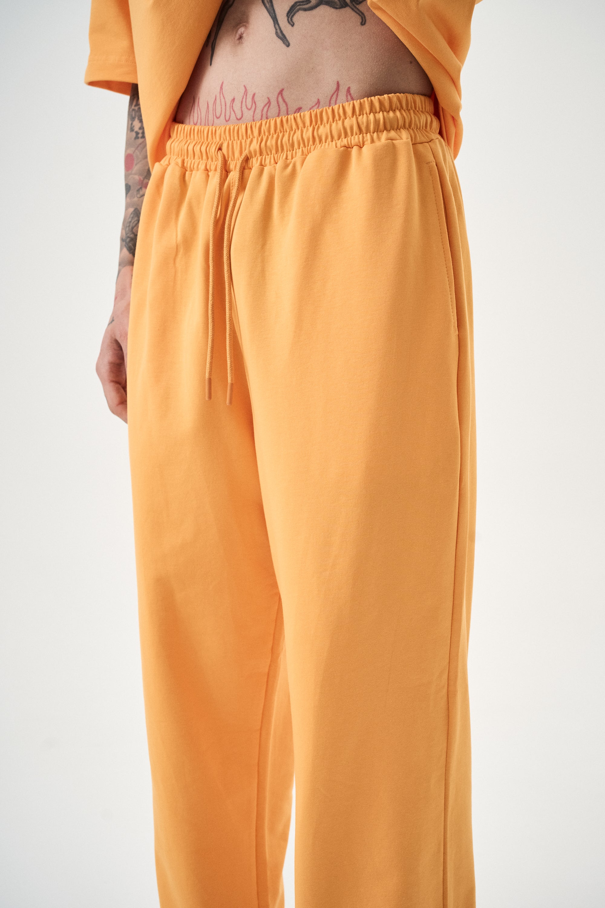 Basic Baggy Sweatpant Orange