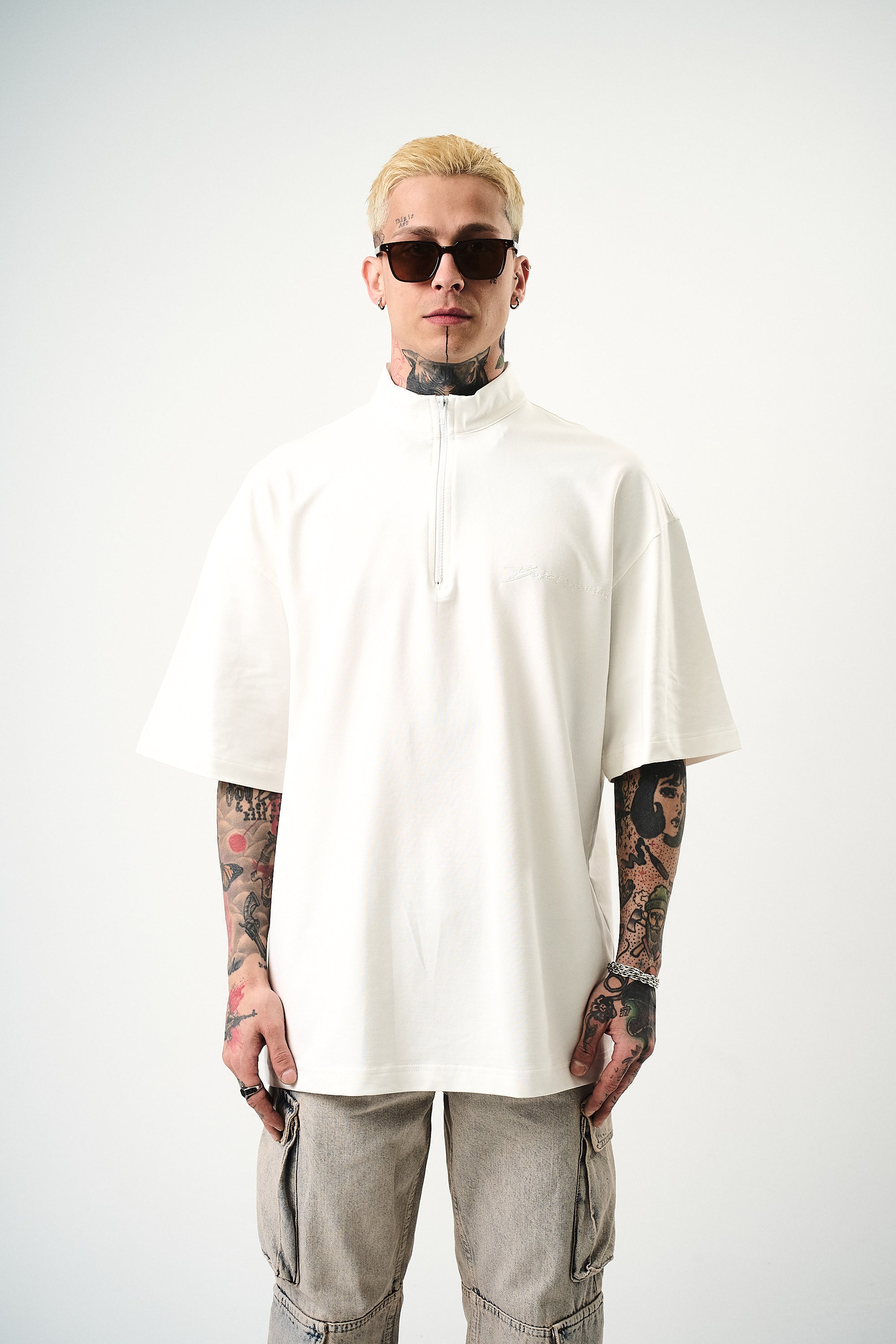 Be Kind Oversized T-Shirt Ecru
