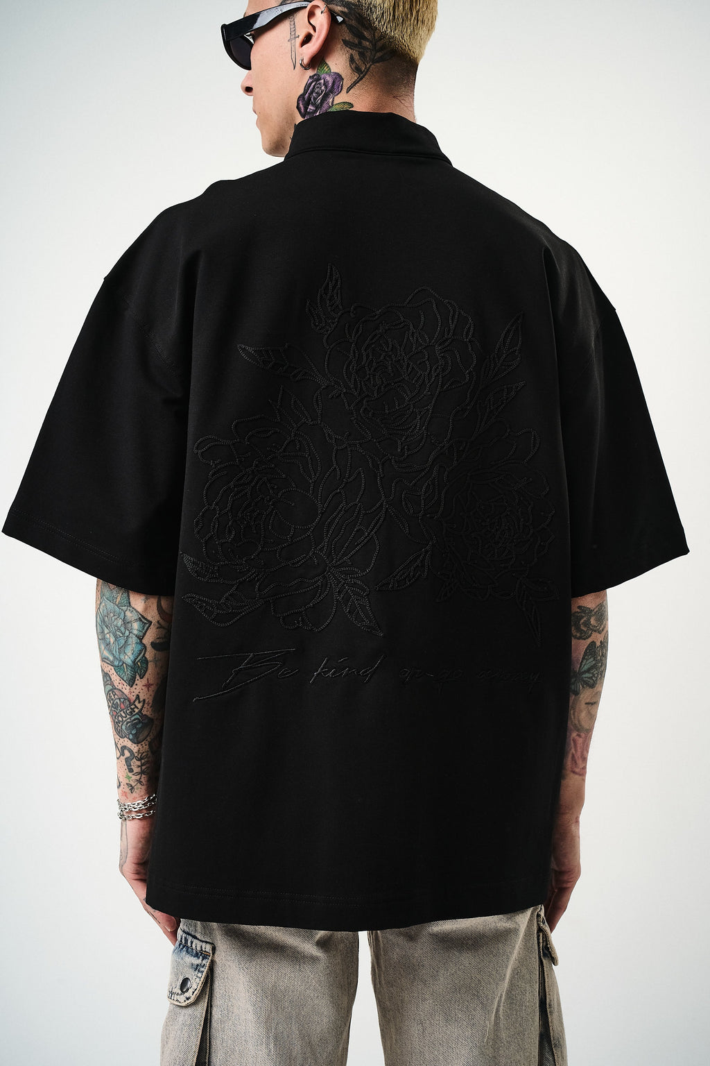 Be Kind Oversized T-Shirt Black