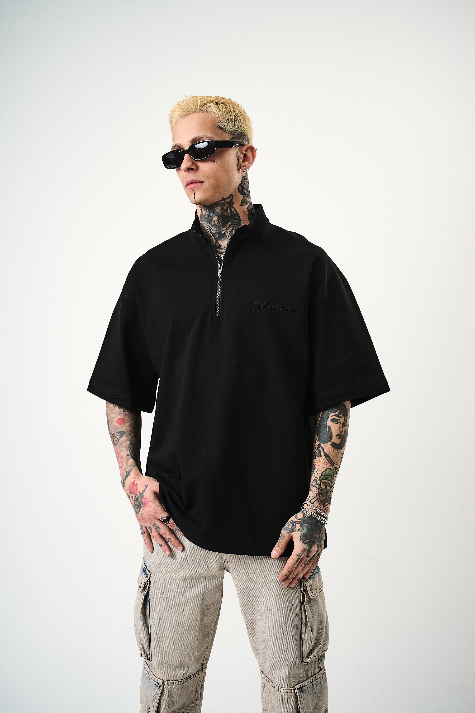 Be Kind Oversized T-Shirt Black
