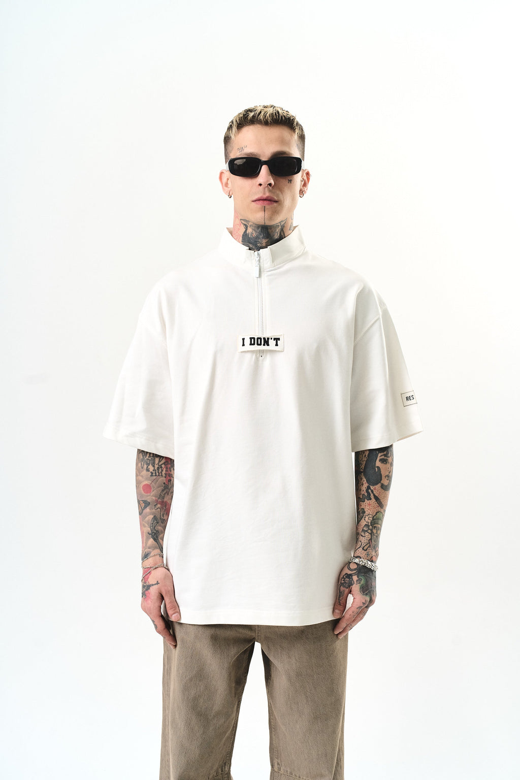 I Don't Oversized T-Shirt White