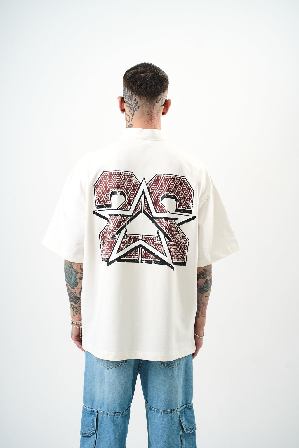 22 Oversized T-Shirt Ecru