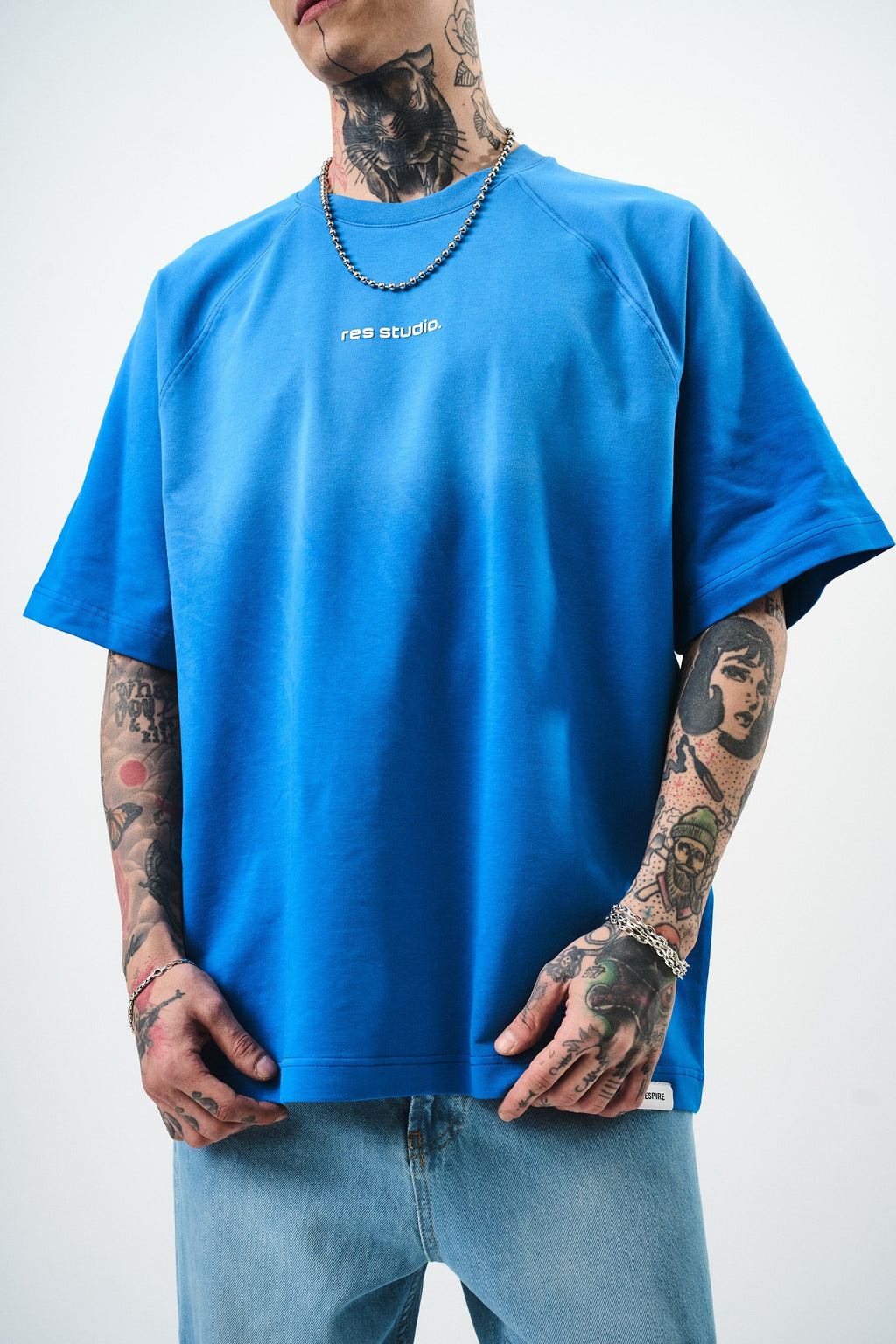Res Studio Oversized T-Shirt Blue