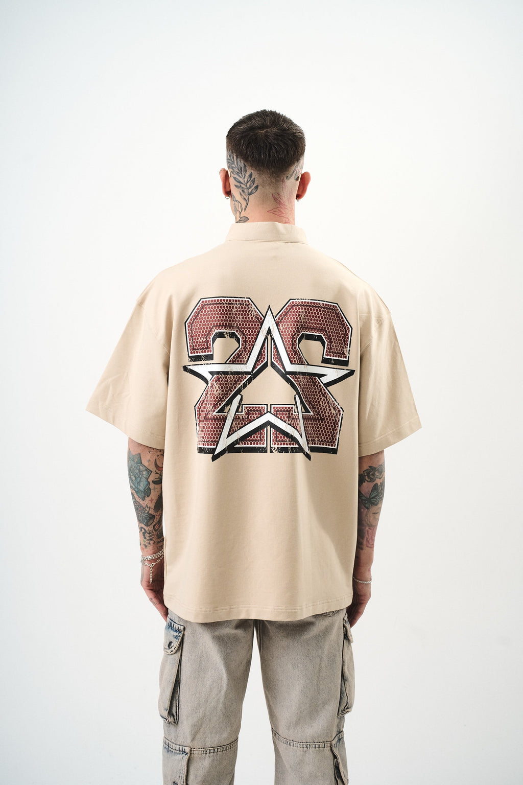 22 Oversized T-Shirt Beige