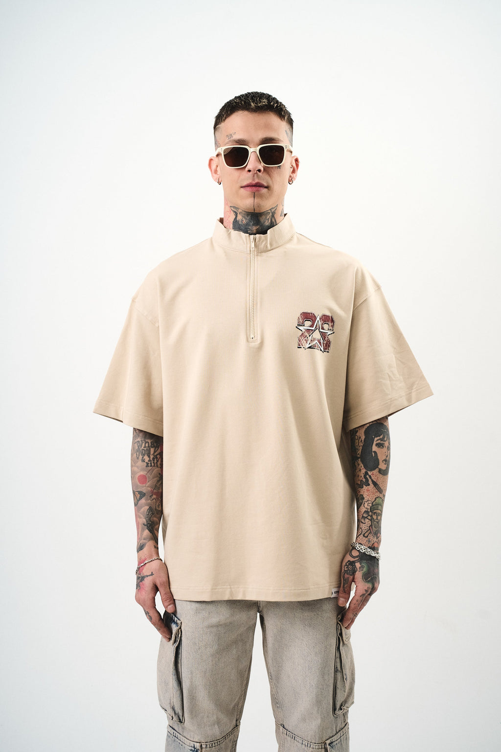 22 Oversized T-Shirt Beige