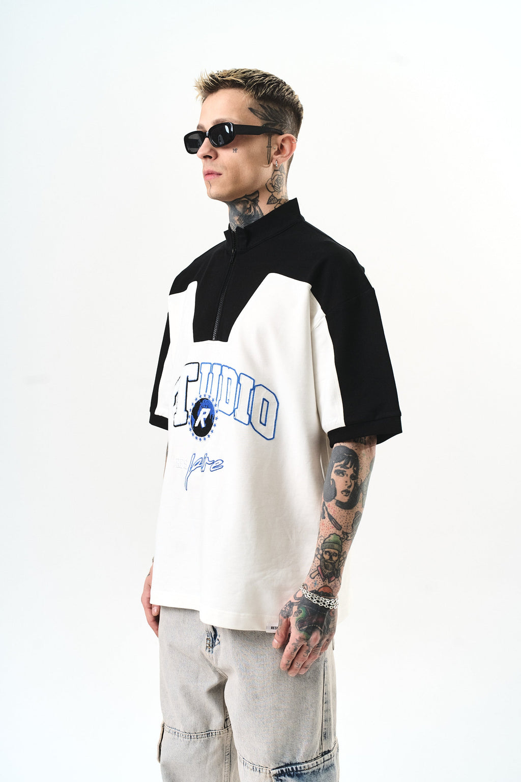 Studio Oversized T-Shirt Ecru