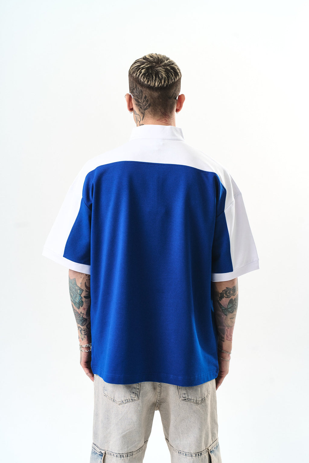Studio Oversized T-Shirt Sax Blue