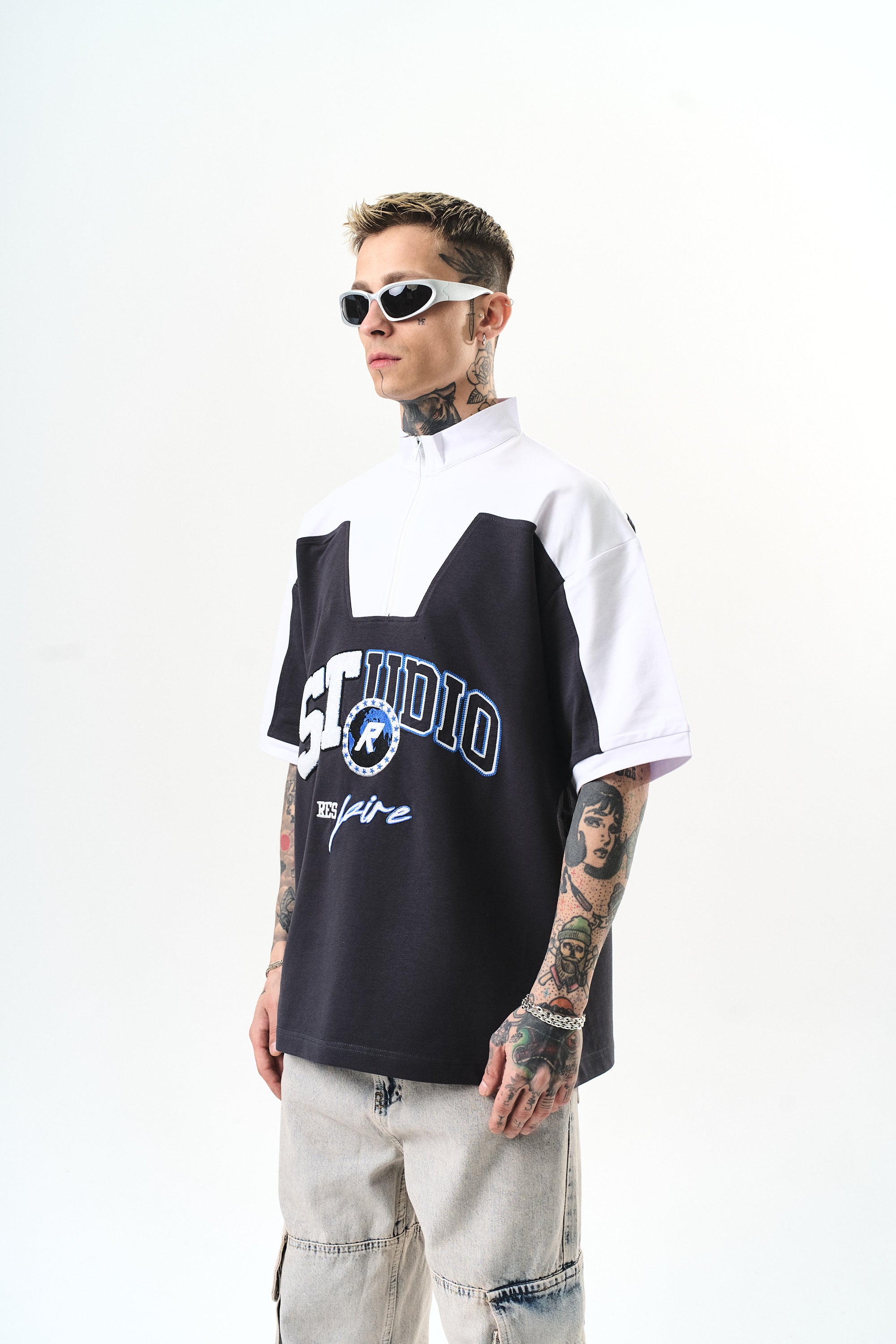 Studio Oversized T-Shirt Smoked