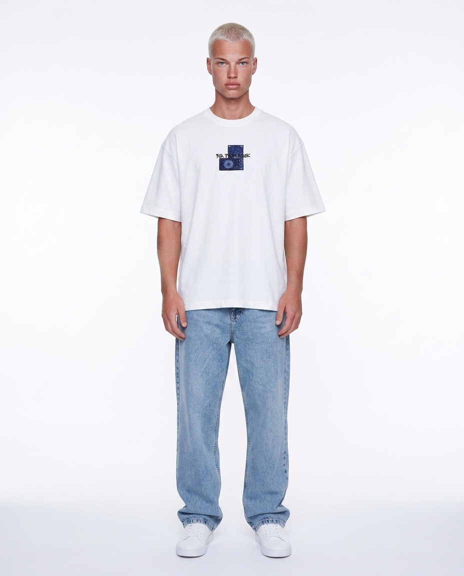 Far From Basic Oversized T-Shirt Ecru