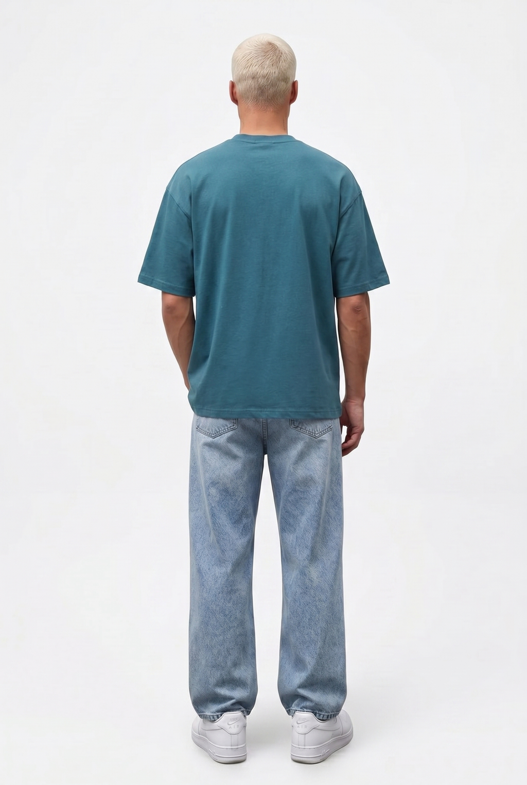Basic Oversized T-Shirt 24/1 Emerald