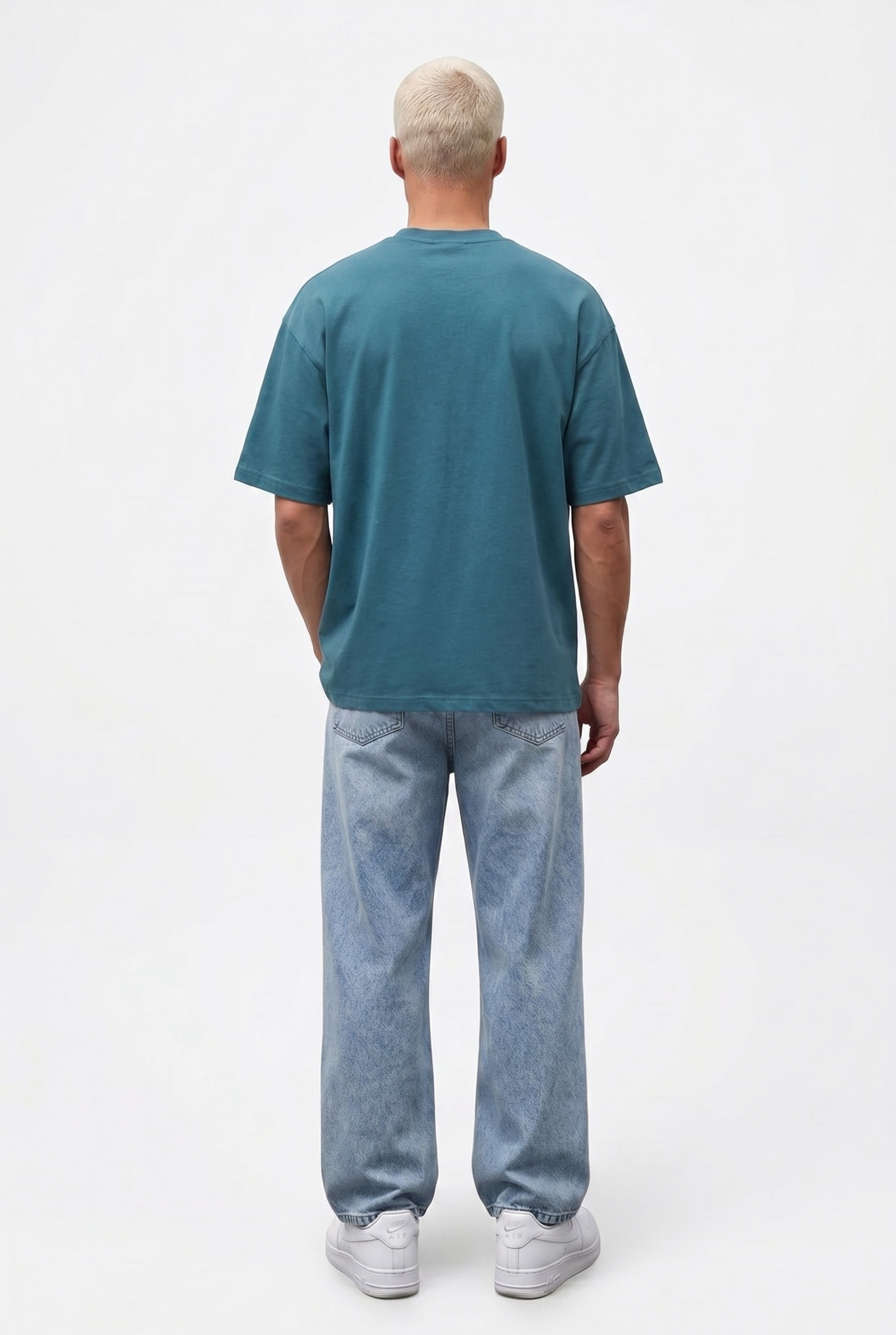 Basic Oversized T-Shirt 24/1 Emerald