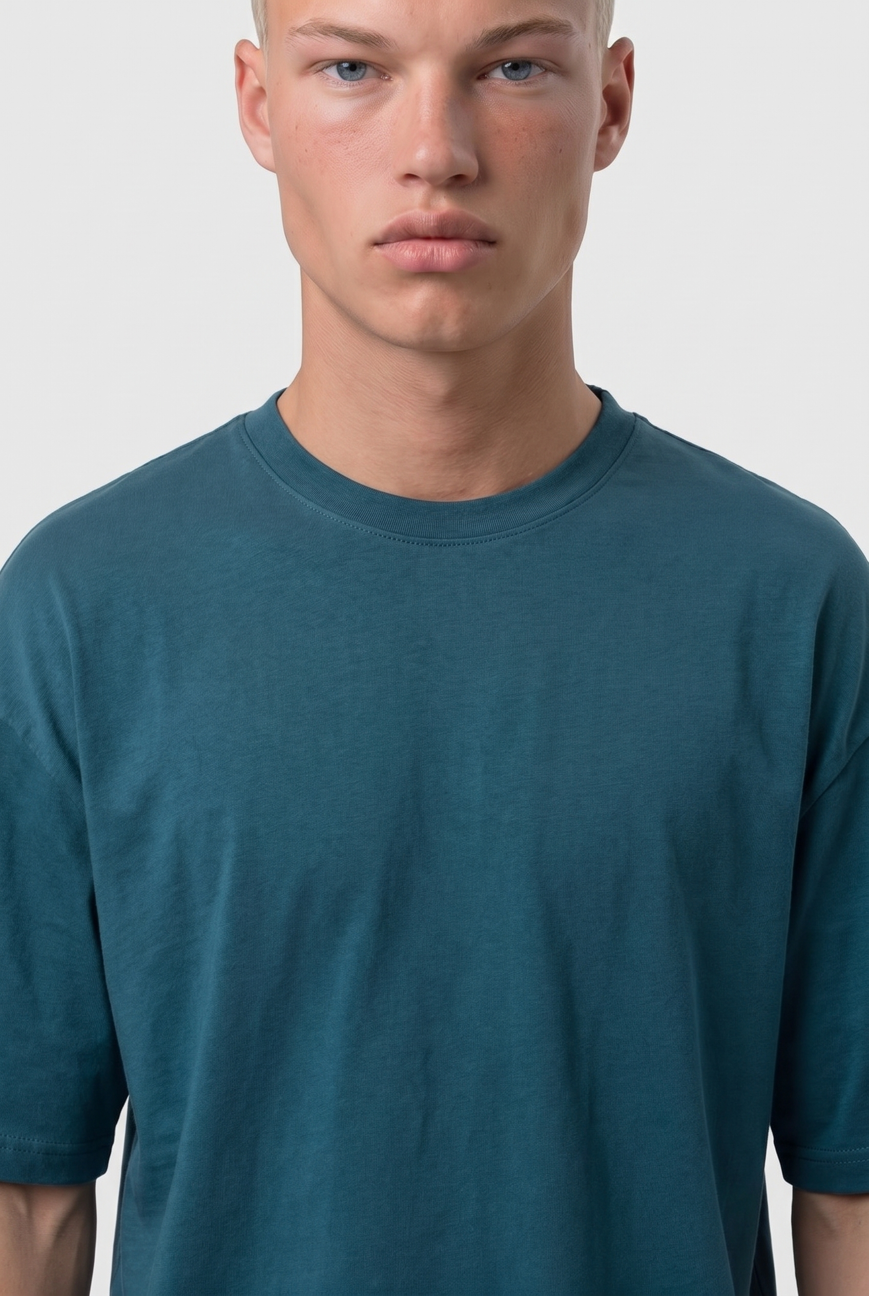 Basic Oversized T-Shirt 24/1 Emerald
