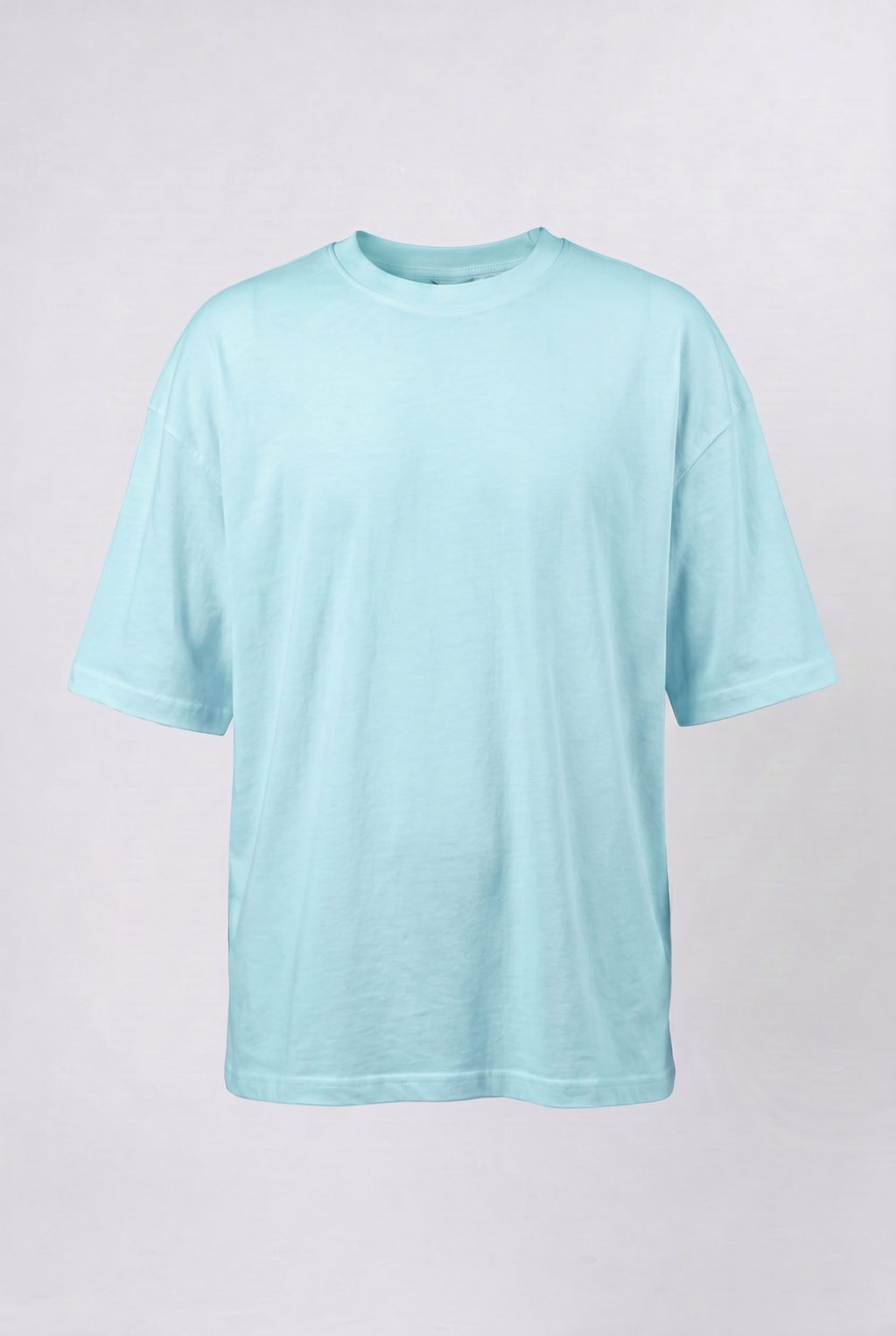 Basic Oversized T-Shirt 24/1 Baby Blue
