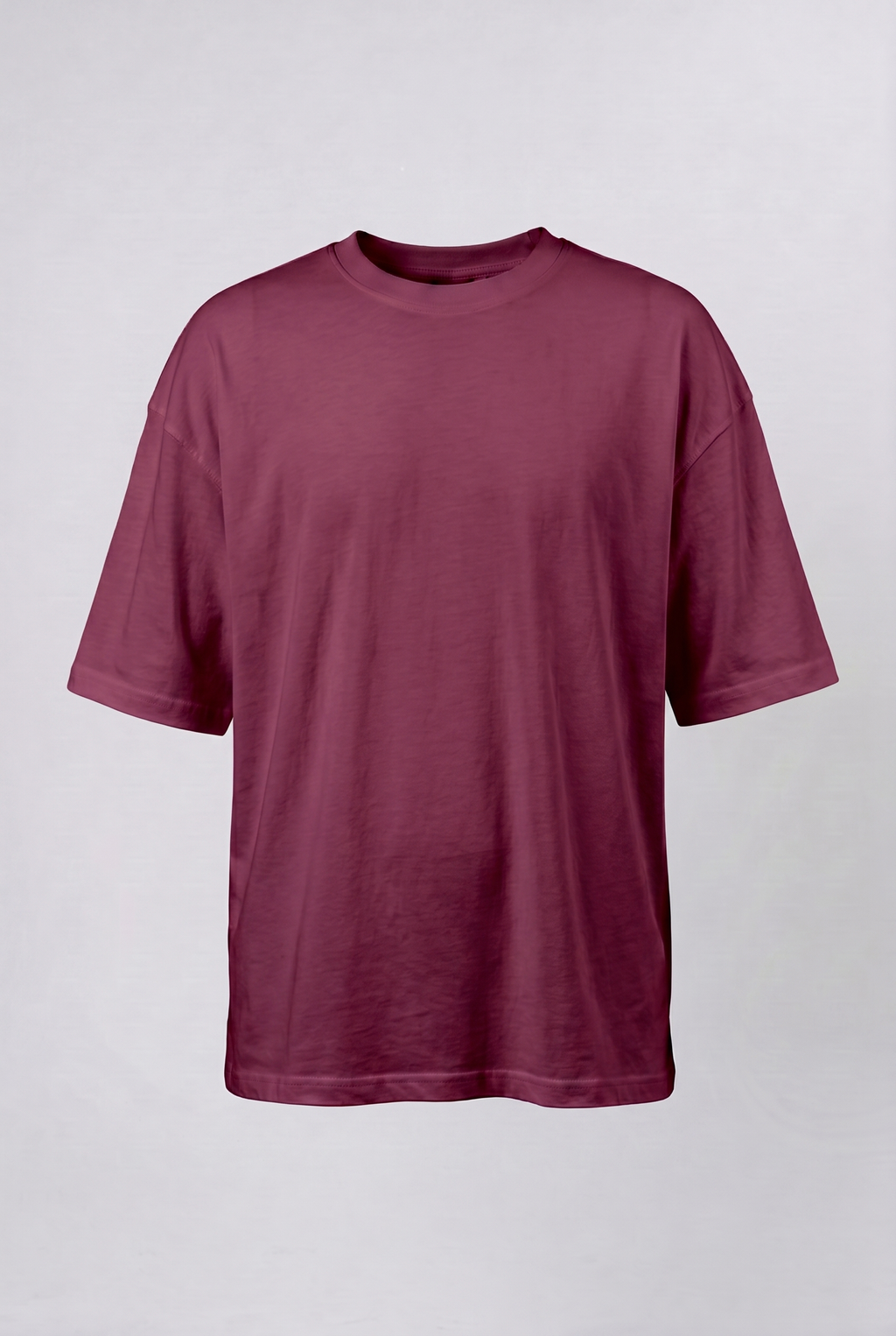 Basic Oversized T-Shirt 24/1 Cherry