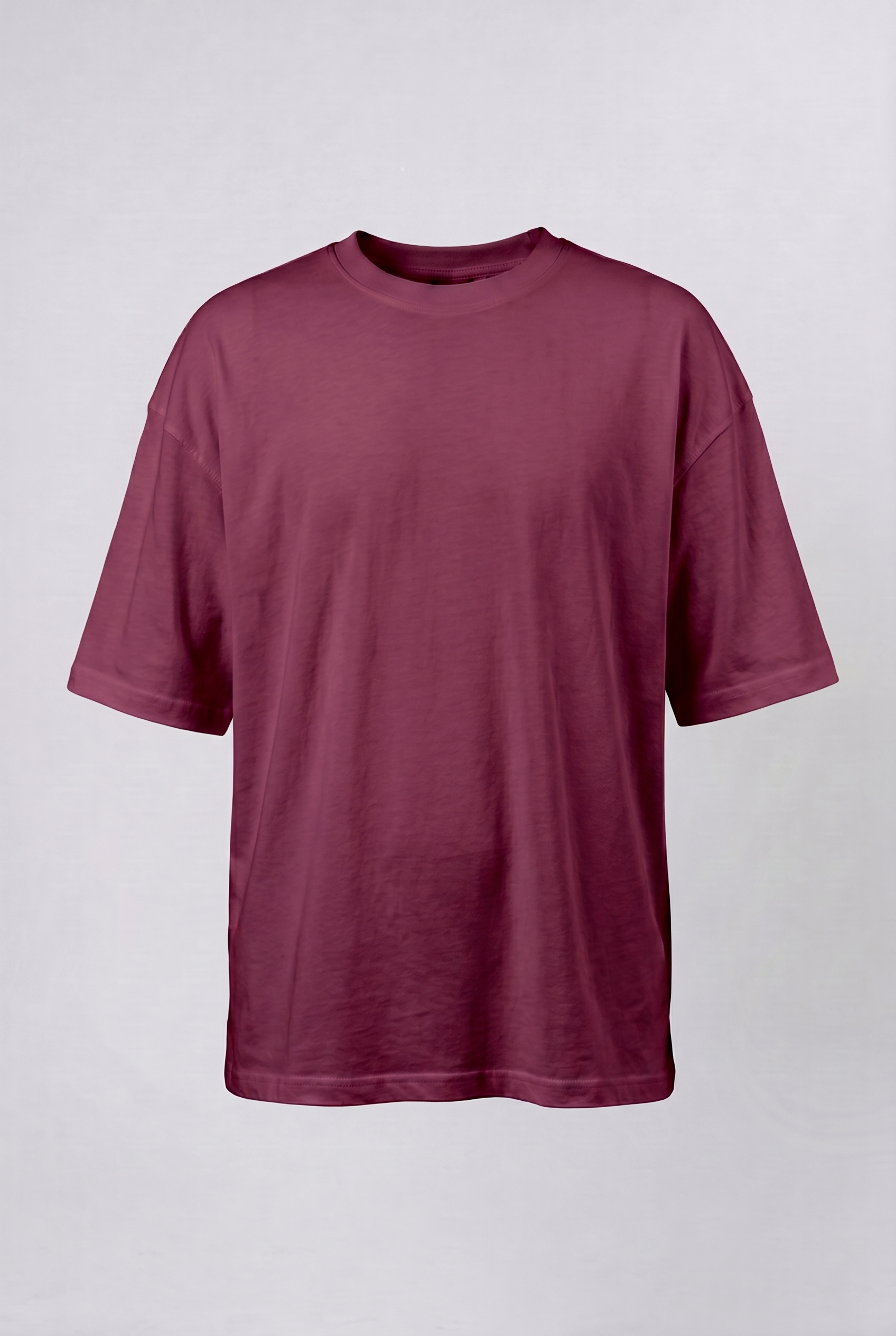 Basic Oversized T-Shirt 24/1 Cherry