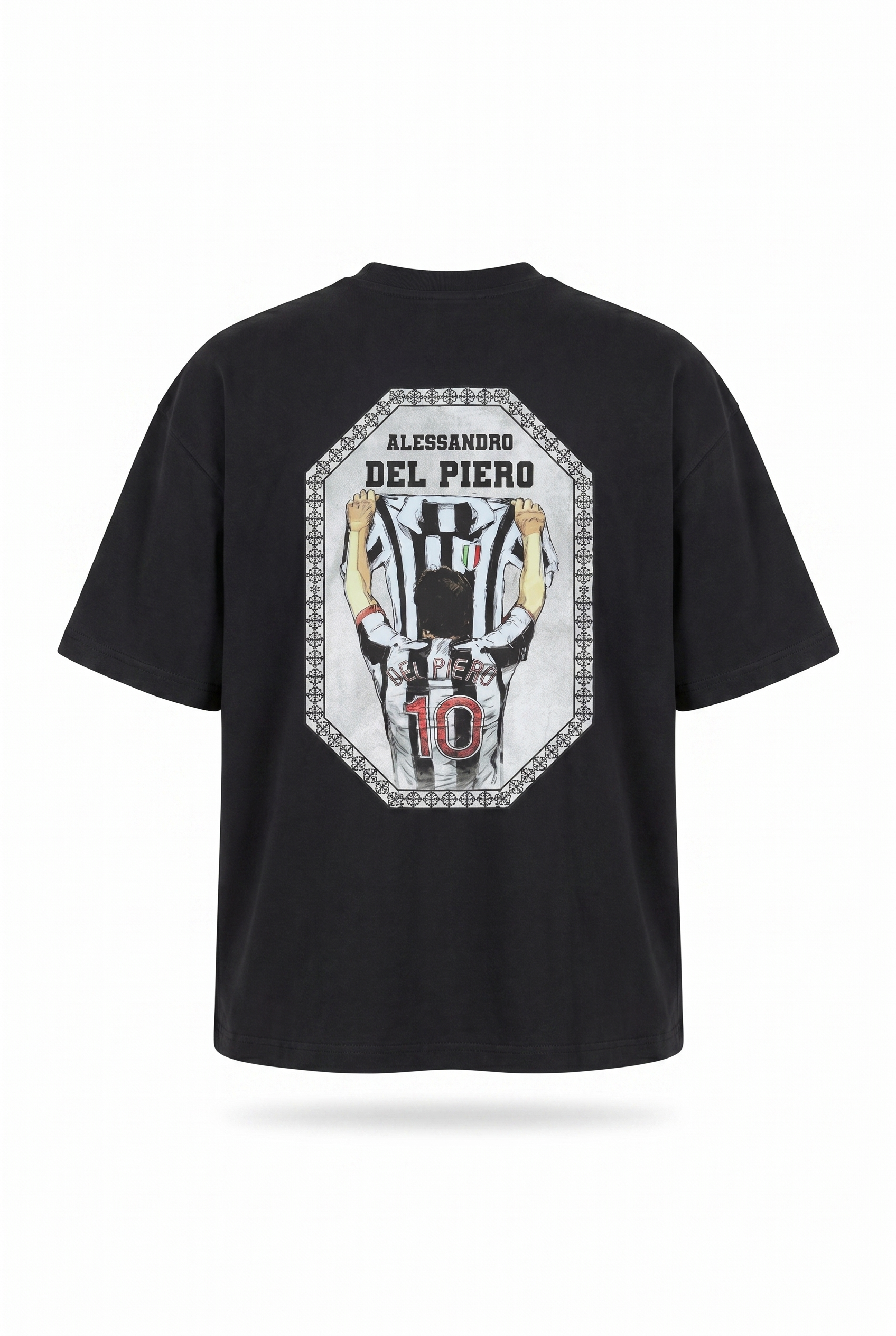 Piero Oversized T-Shirt Black