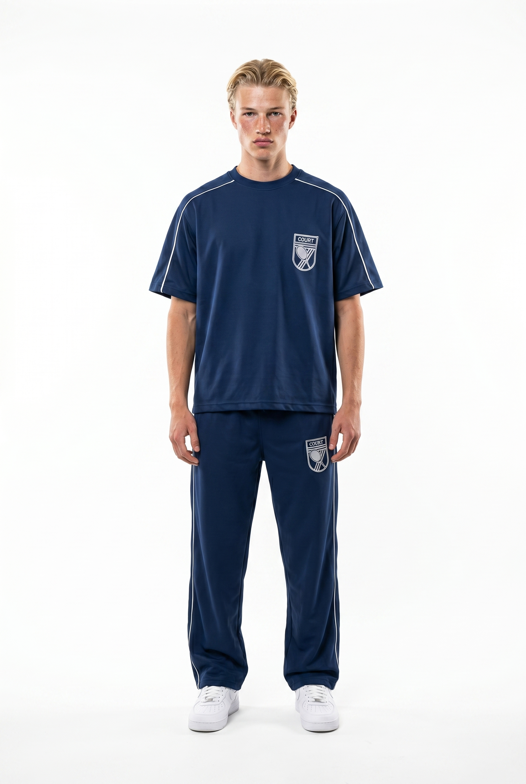 Court Regular Fit Set Navy