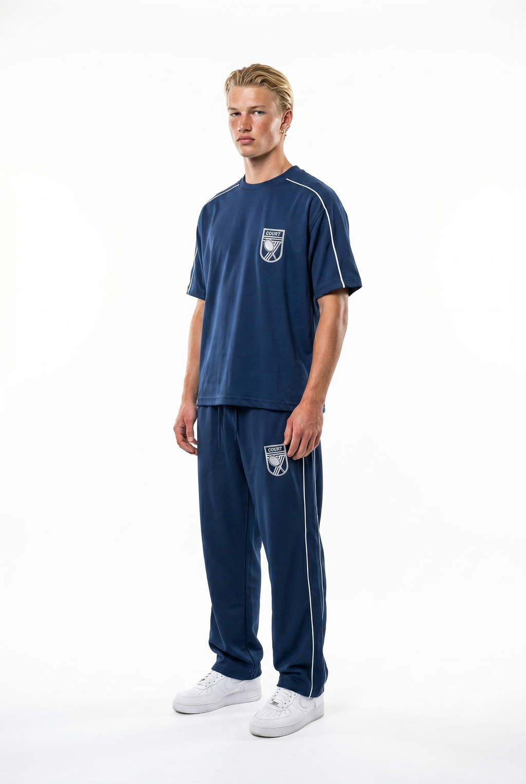 Court Regular Fit Set Navy