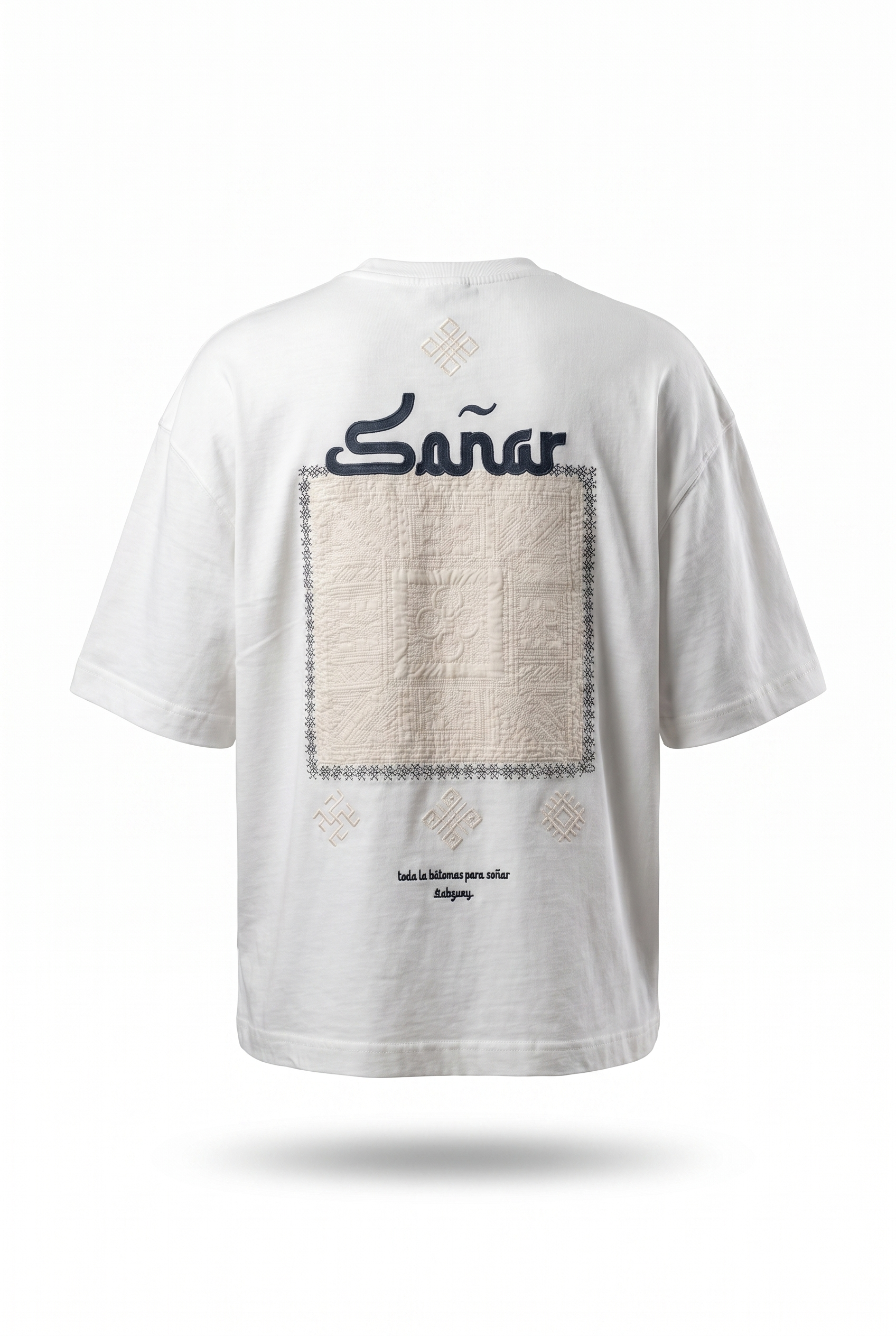 Sonar Oversized T-Shirt Ecru