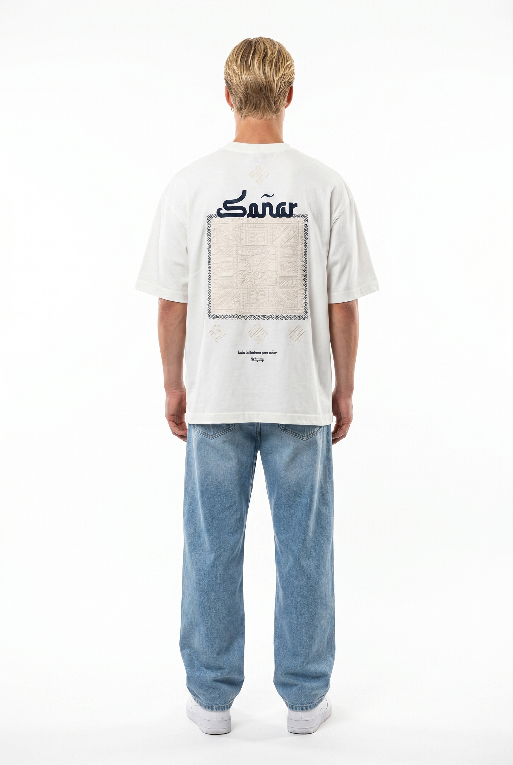 Sonar Oversized T-Shirt Ecru