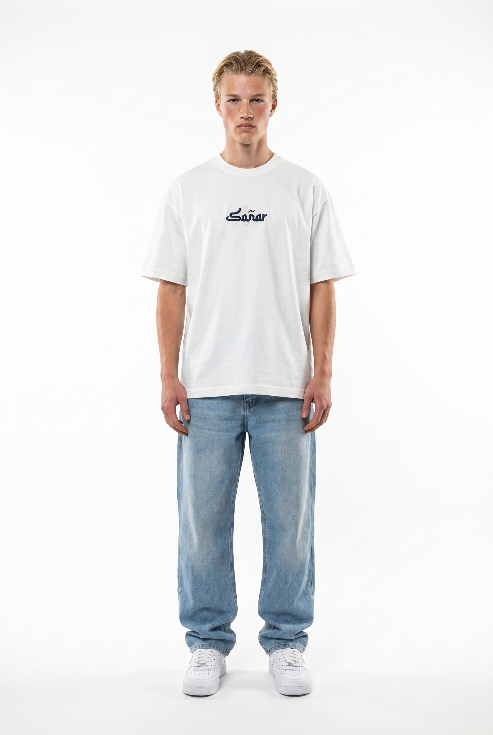 Sonar Oversized T-Shirt Ecru