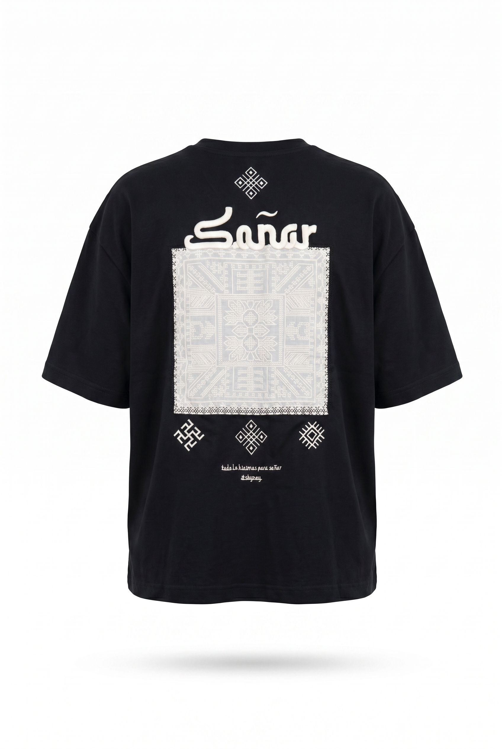 Sonar Oversized T-Shirt Black