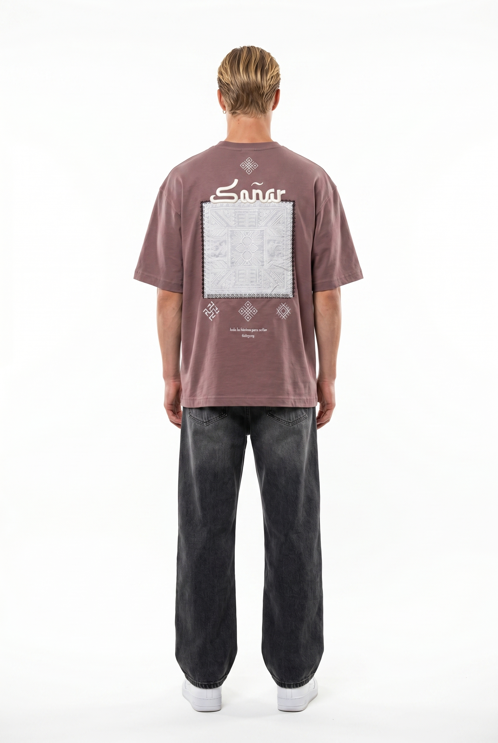 Sonar Oversized T-Shirt Brown