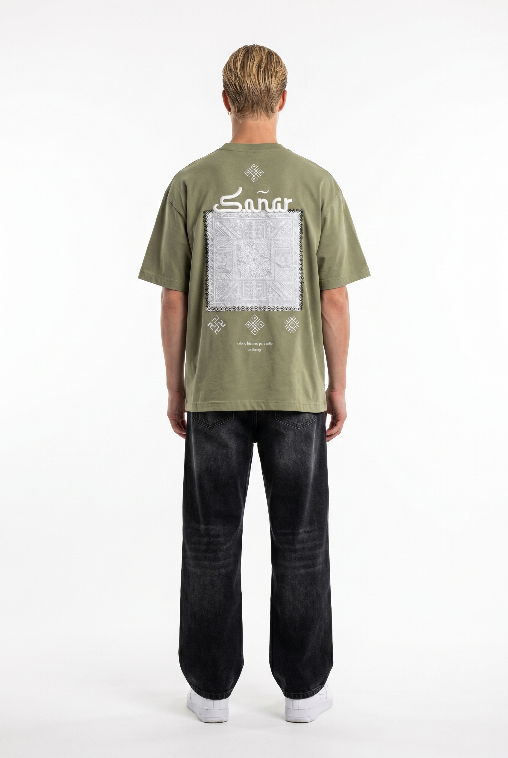 Sonar Oversized T-Shirt Khaki