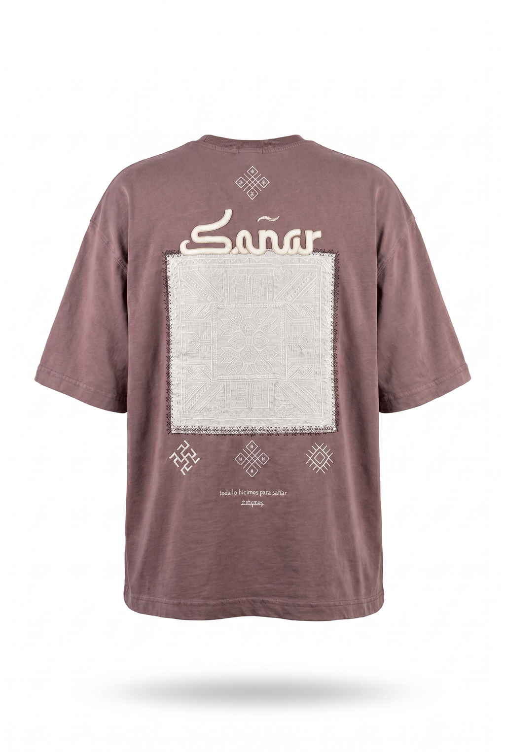 Sonar Oversized T-Shirt Brown