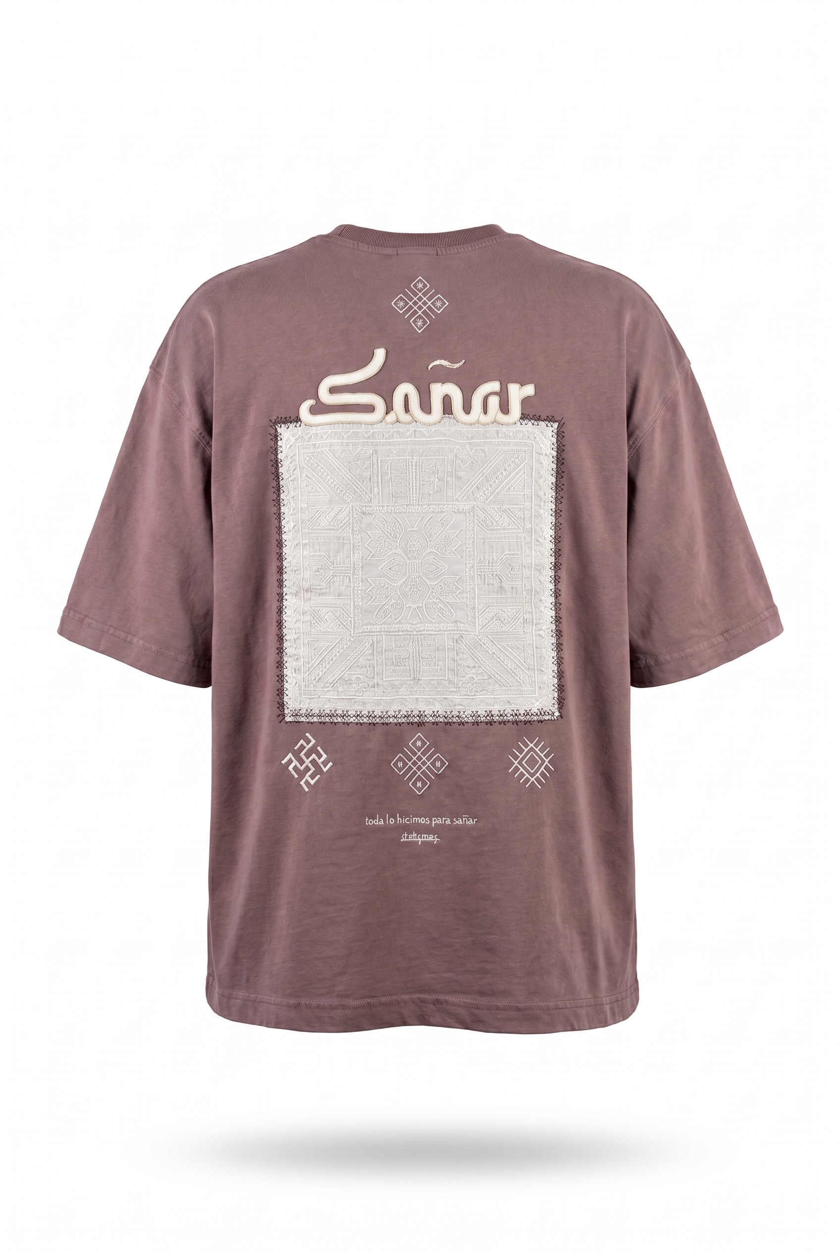 Sonar Oversized T-Shirt Brown