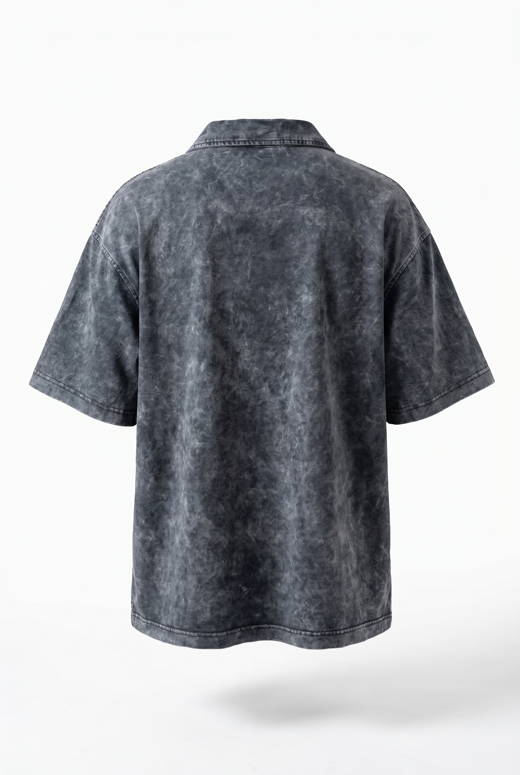 24207 Washed Oversized T-Shirt Black