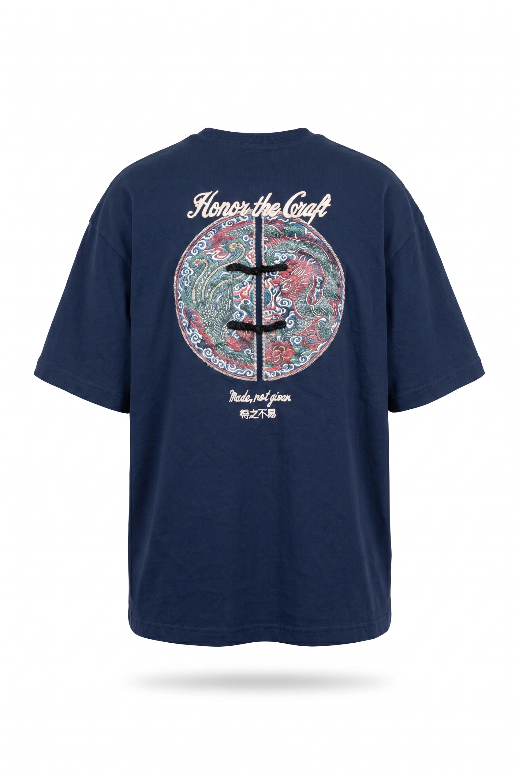 Craft Oversized T-Shirt Navy
