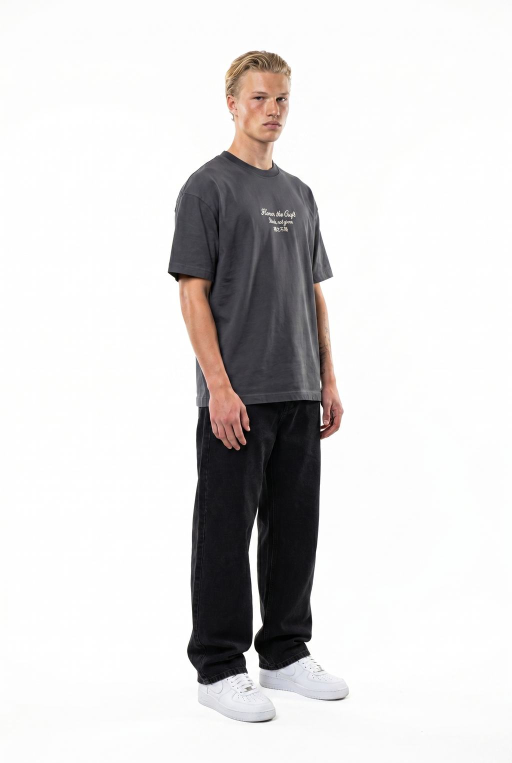 Craft Oversized T-Shirt Smoked