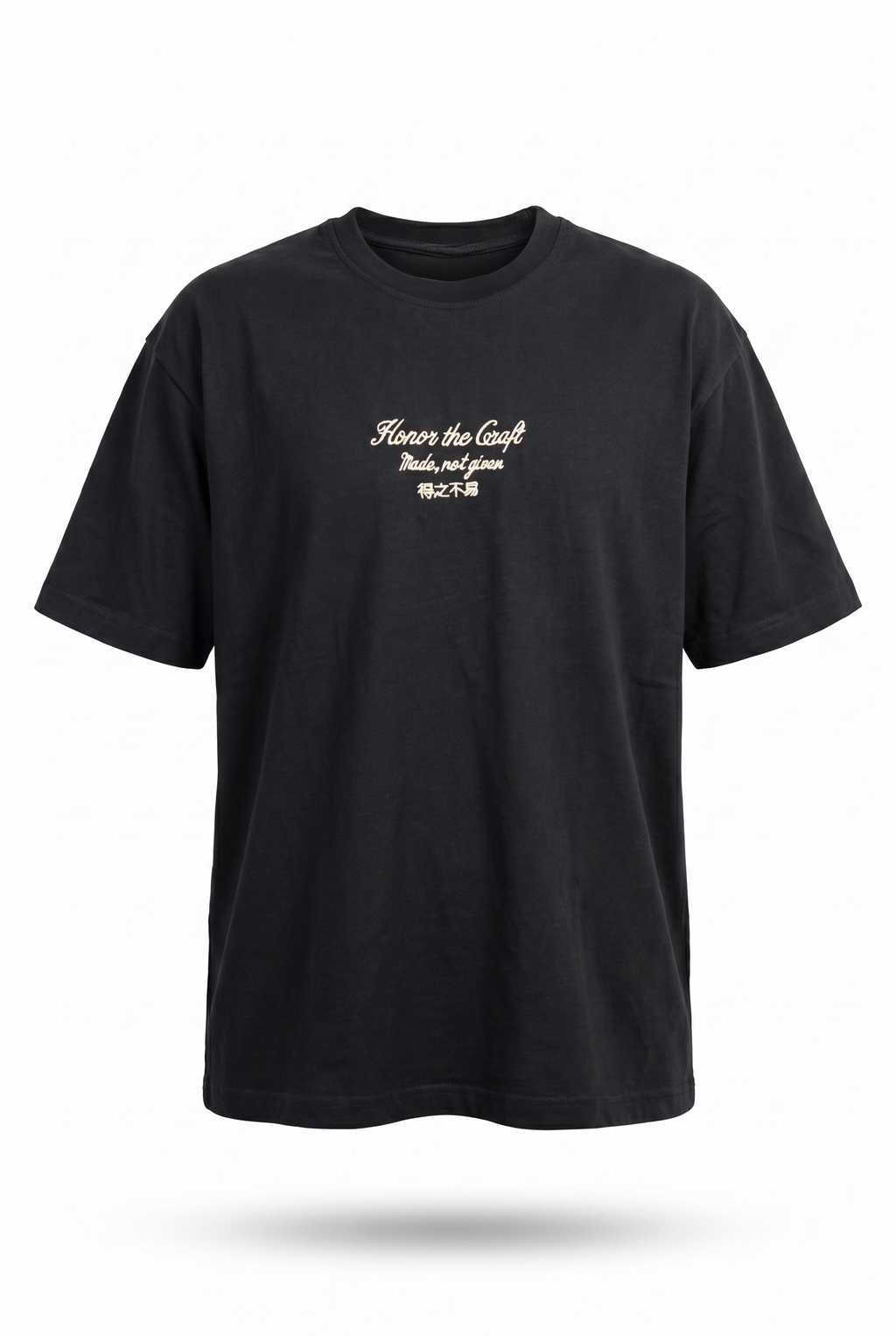 Craft Oversized T-Shirt Black