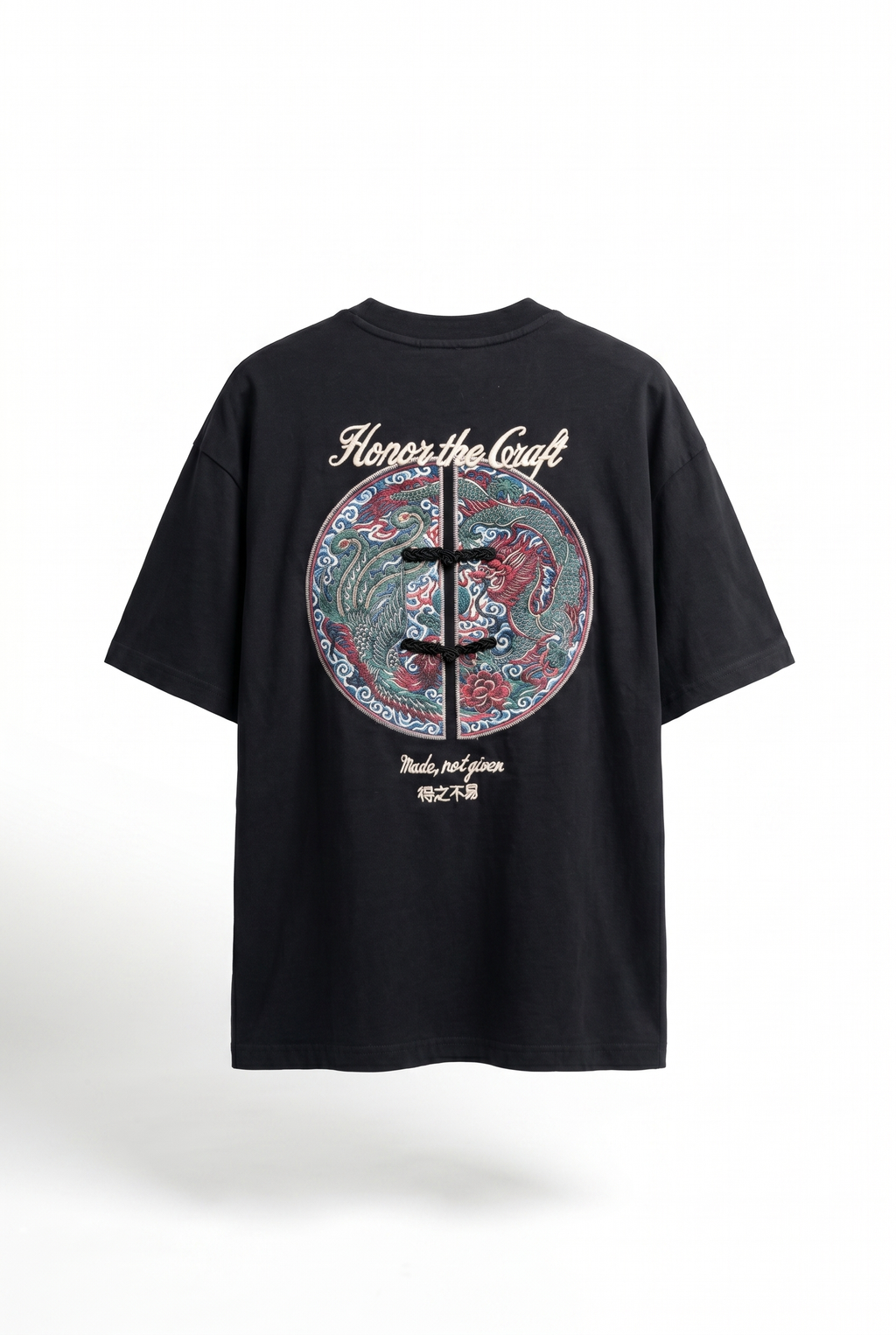 Craft Oversized T-Shirt Black