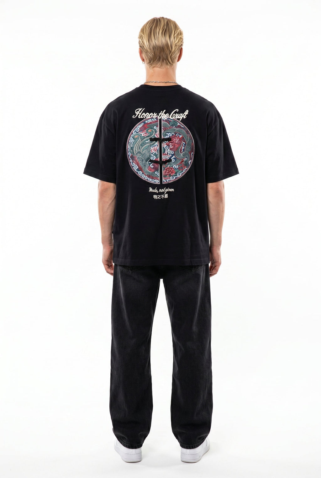 Craft Oversized T-Shirt Black