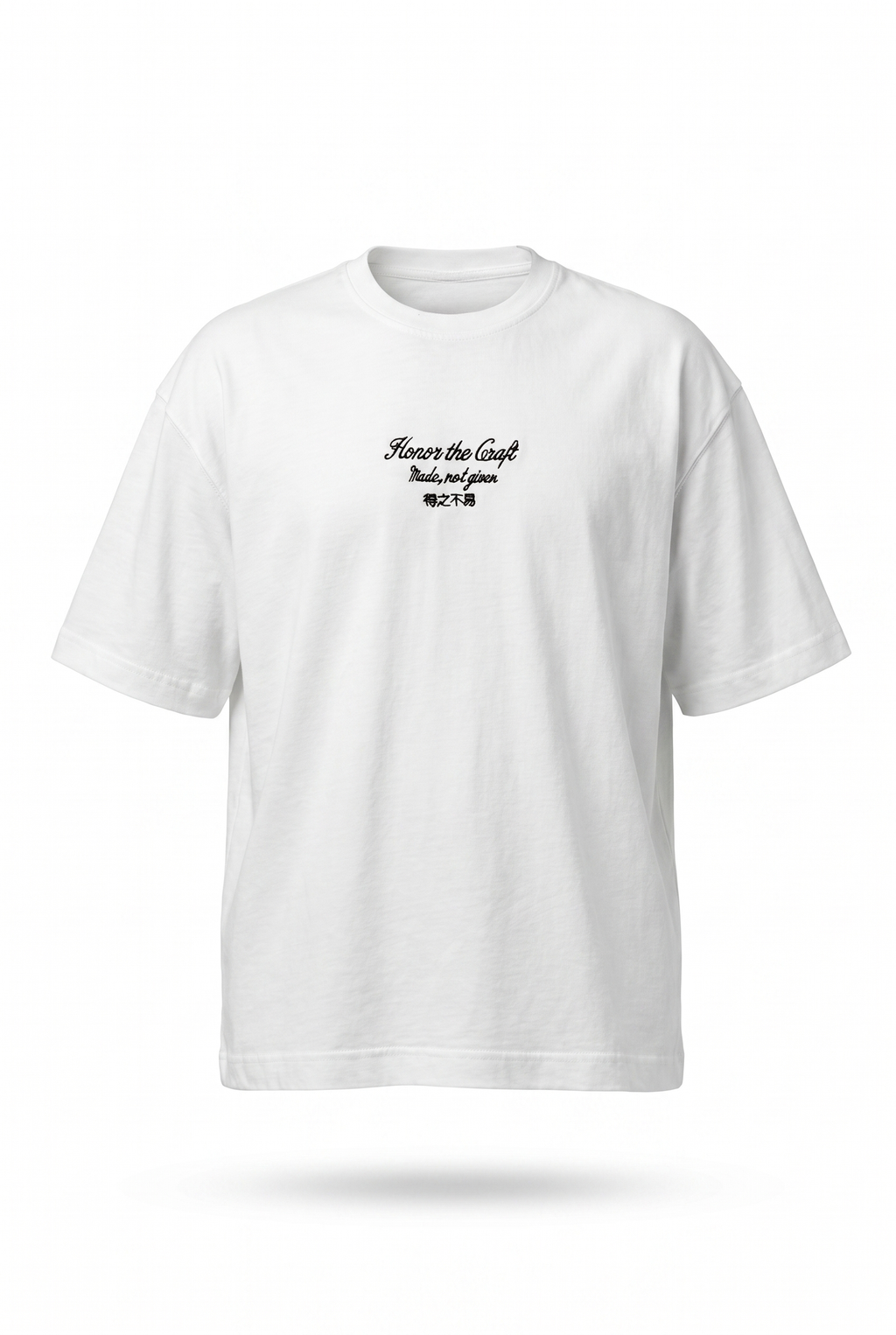 Craft Oversized T-Shirt Ecru
