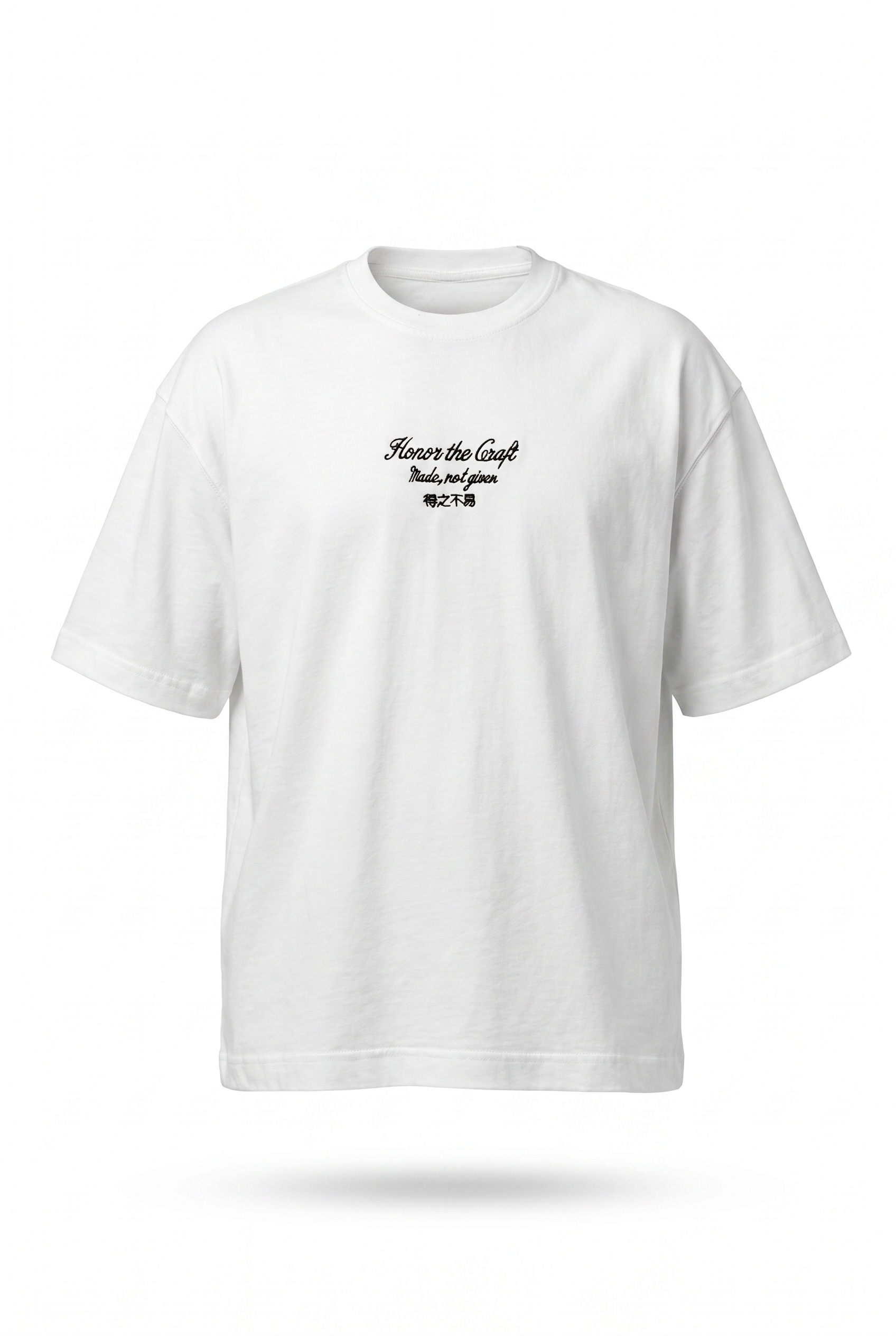 Craft Oversized T-Shirt Ecru