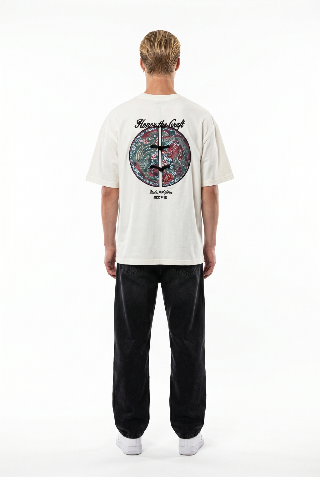 Craft Oversized T-Shirt Ecru