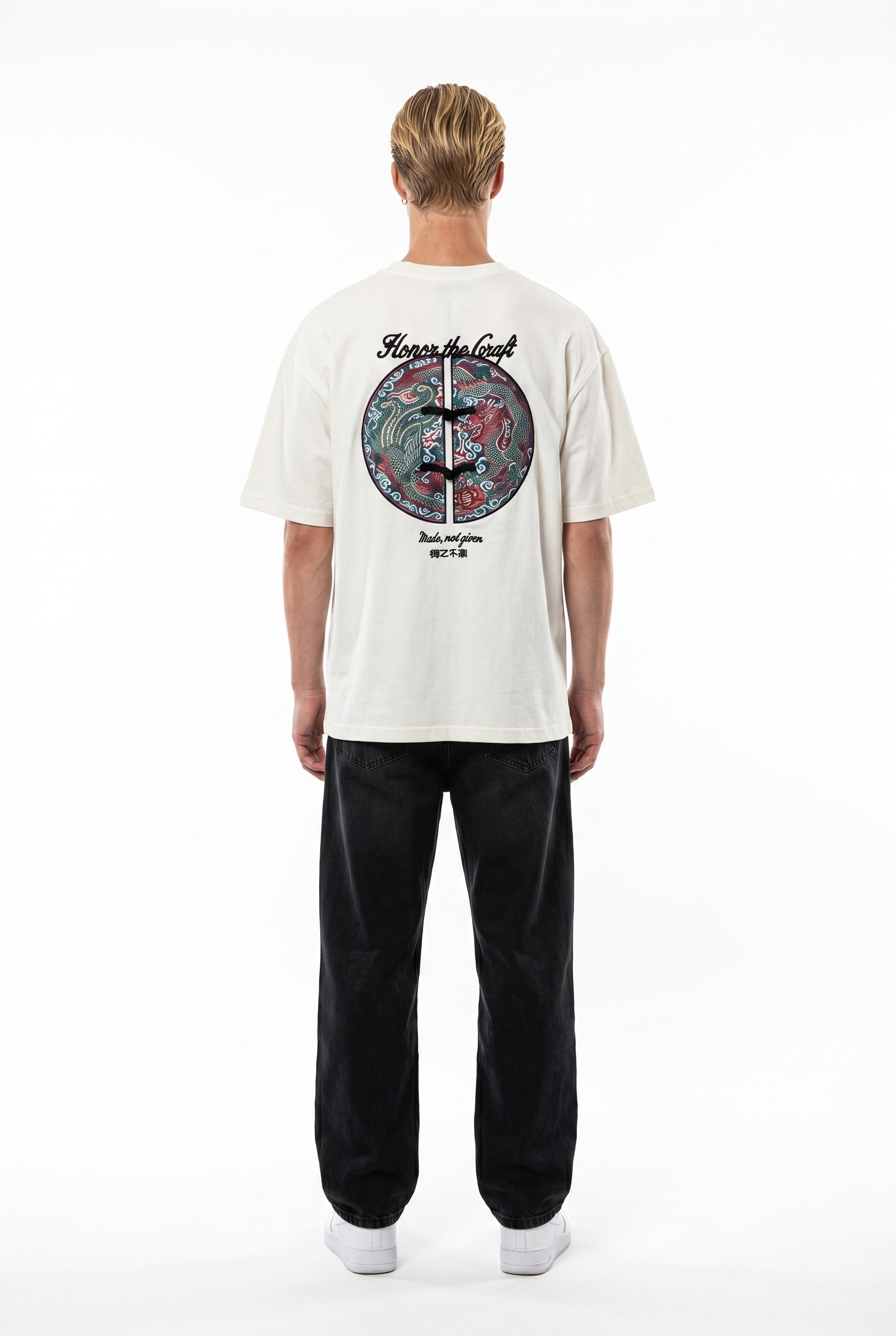 Craft Oversized T-Shirt Ecru