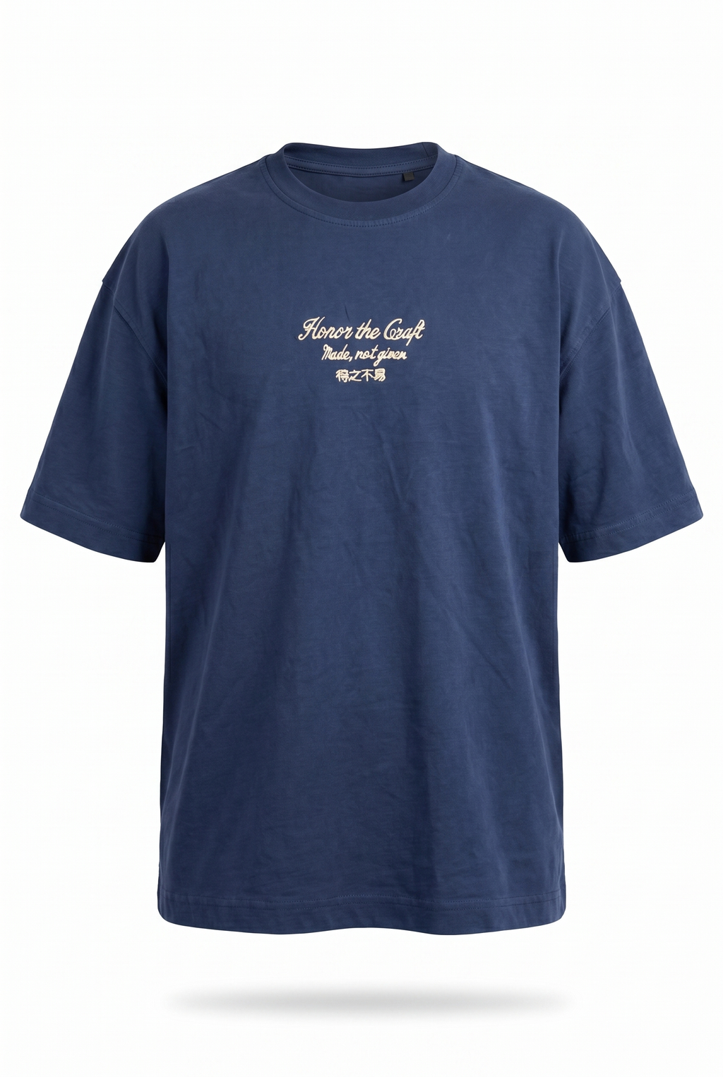 Craft Oversized T-Shirt Navy